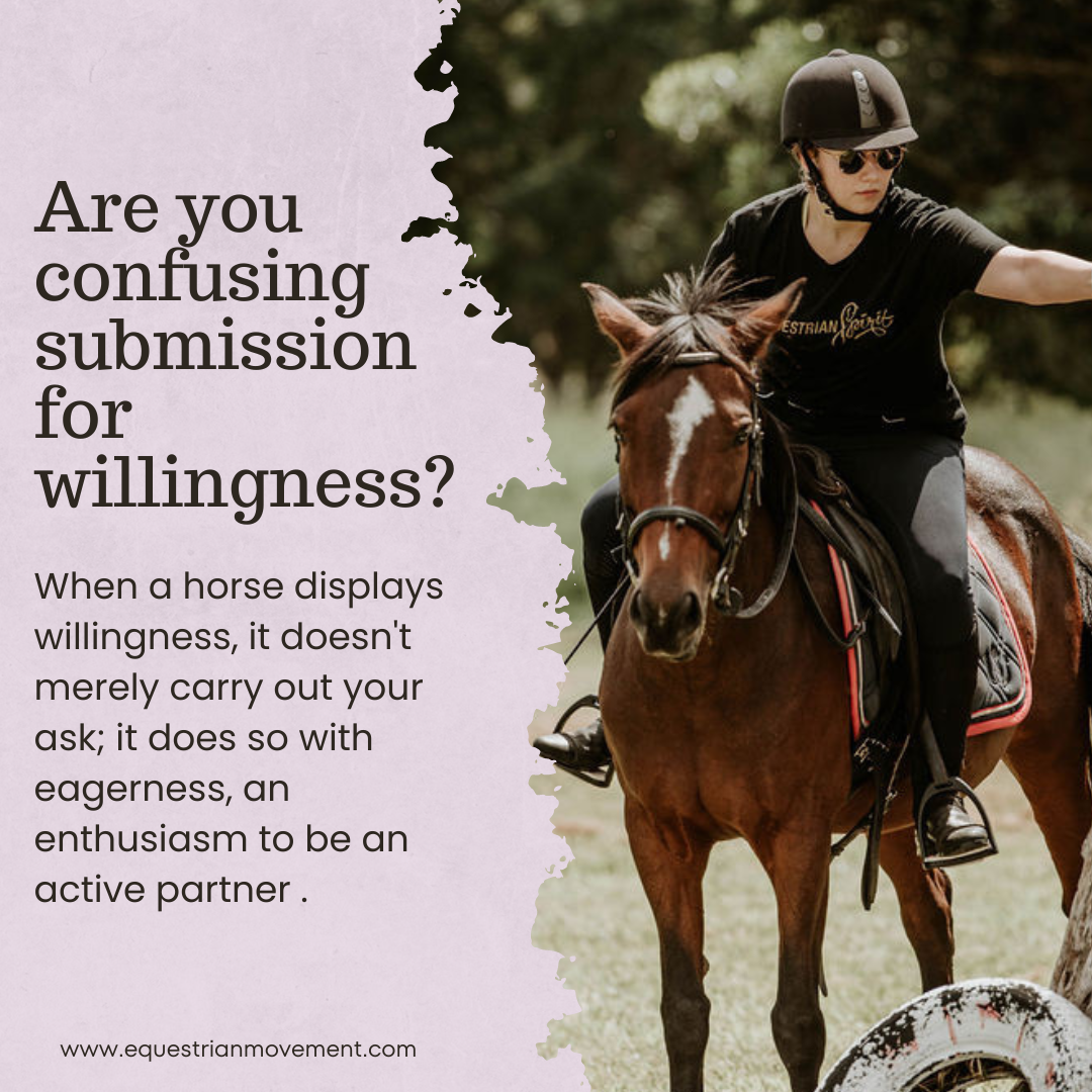 Are you confusing submission for willingness?