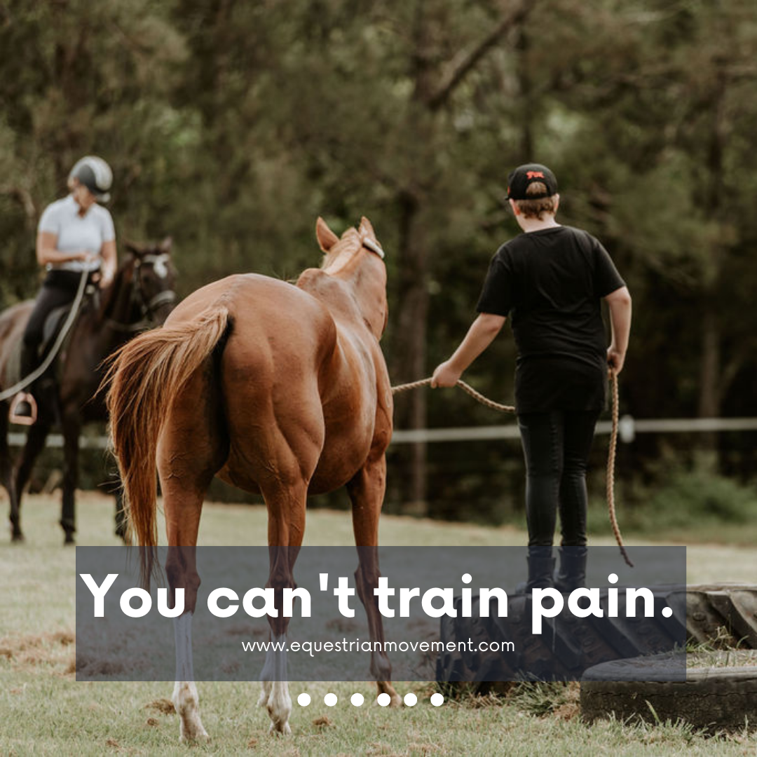 The difference between pain, fear, frustration &amp; lack of enthusiasm