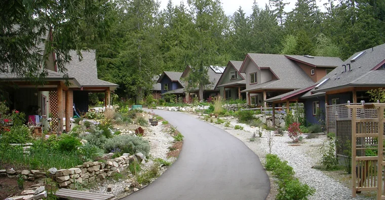 Roberts Creek Cohousing, Sunshine Coast, B.C.