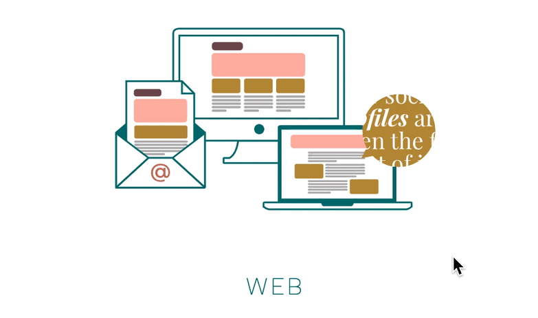 Visual identity and responsive website