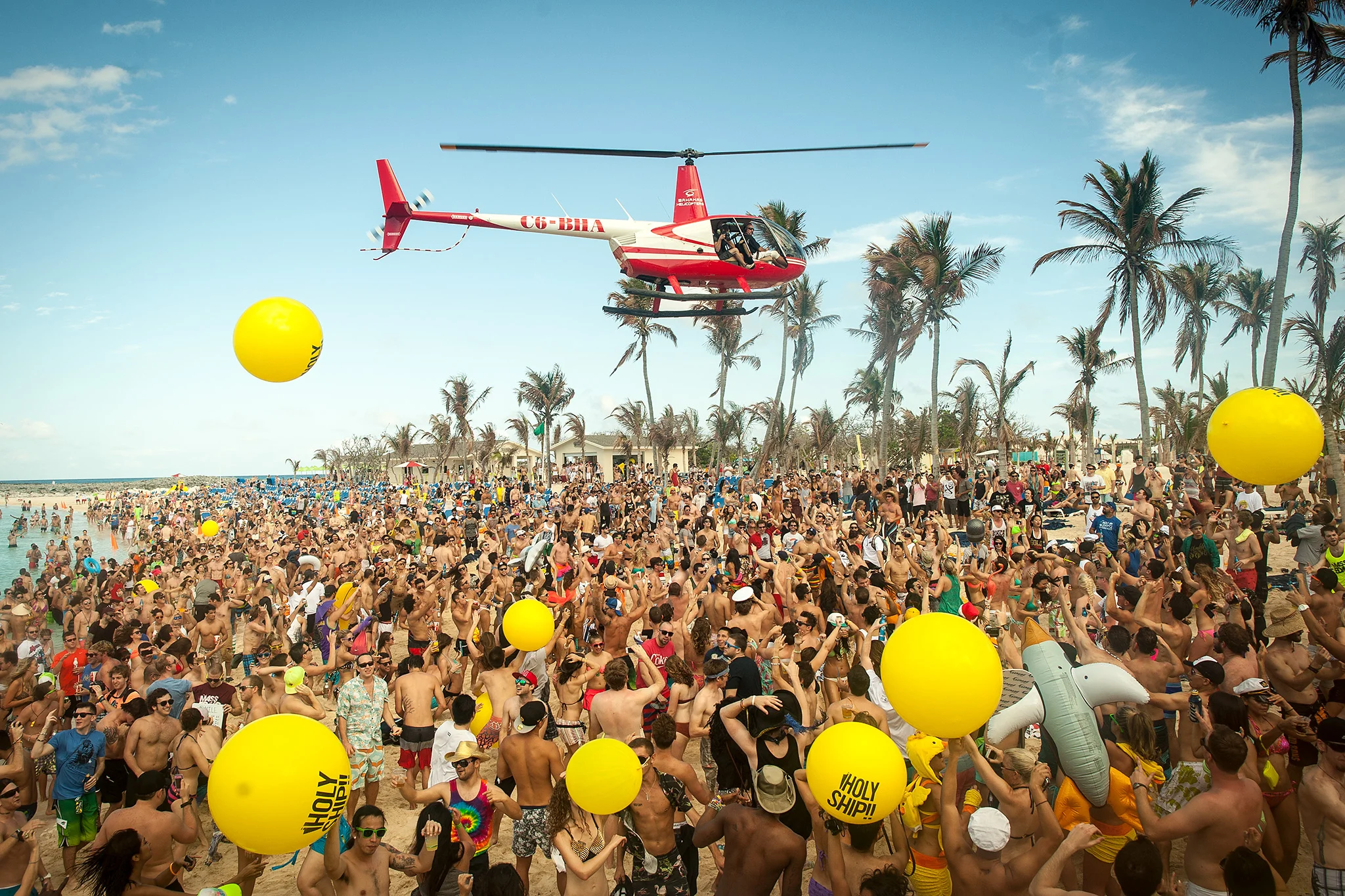 Holy Ship private Beach Party