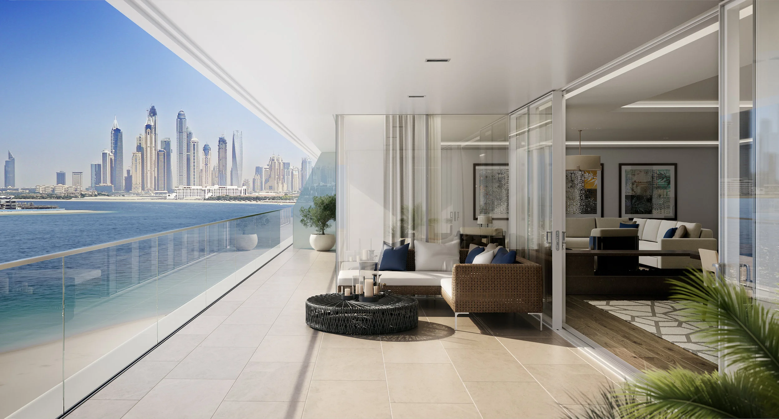  The Palm, Dubai. Images created at  ArcMedia  