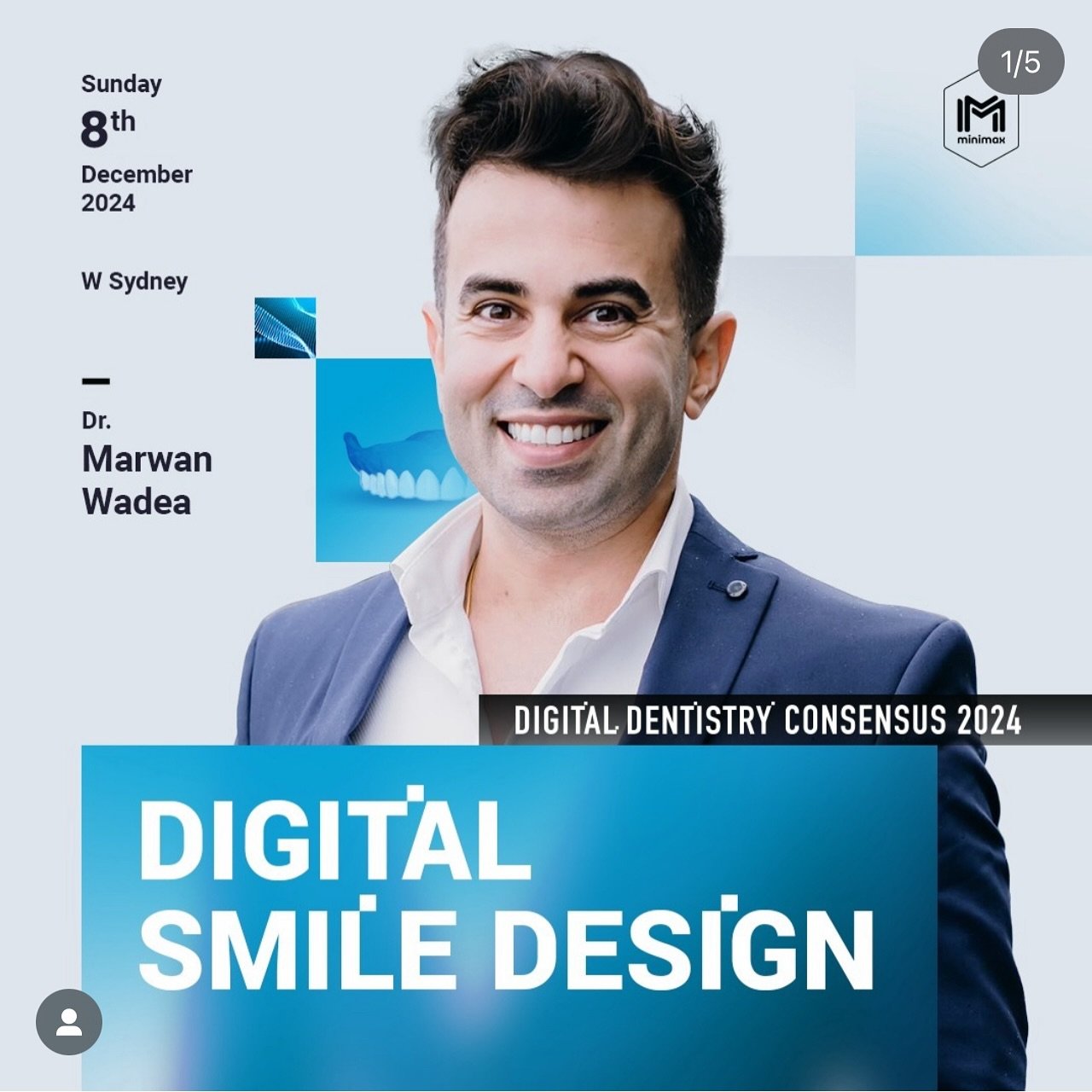Very excited to support Marwan @cosmetic_dentist_auckland while he is getting ready to present at the Digital Dentistry Consensus in Sydney December the 8th 2024 supported by @minimaximplant.com.au