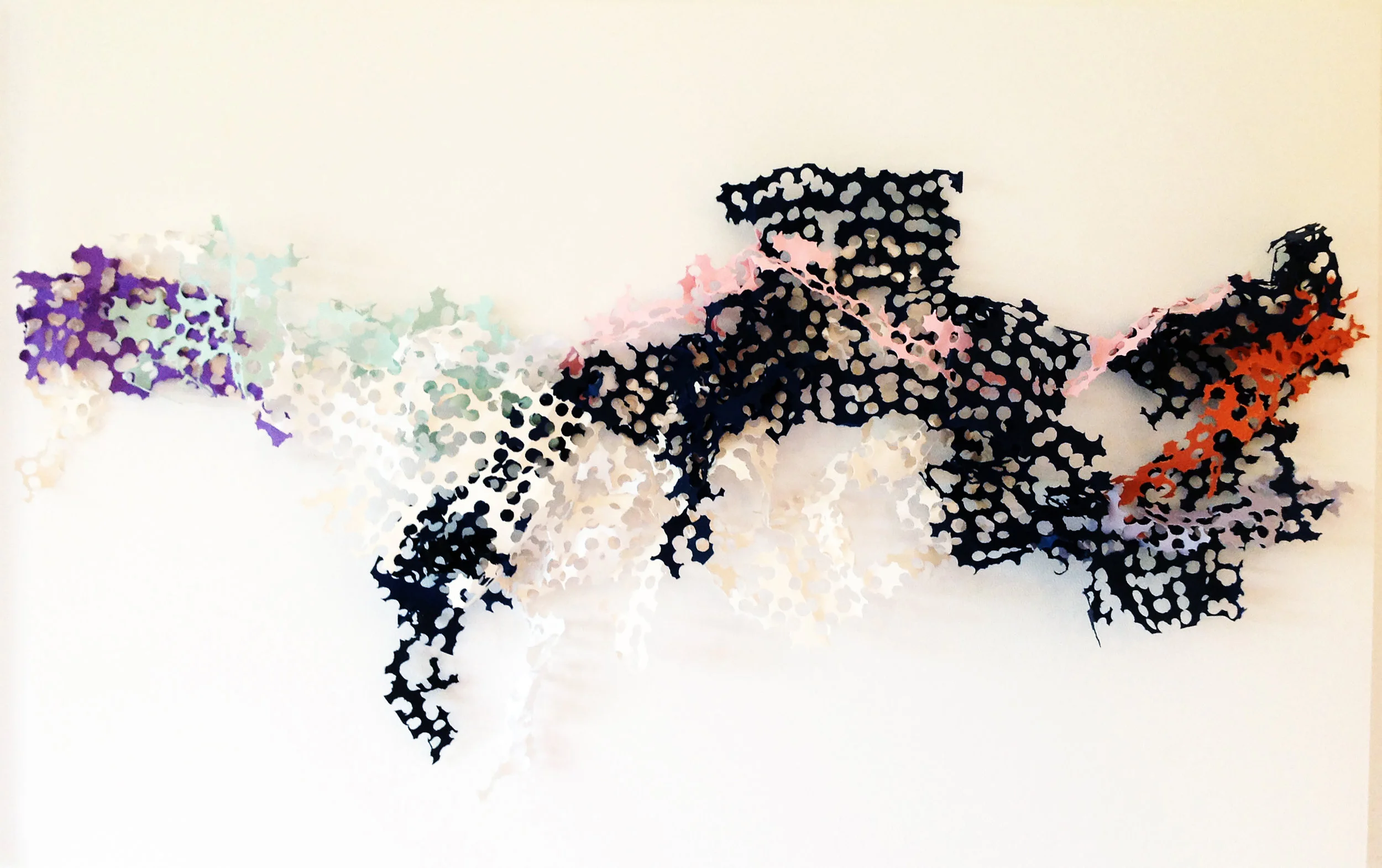 Aperqui Colliette [contained] 2 of 3 / 2004 / Paper, mdf and plexiglass / 450x600x80mm