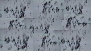 Kelly Cumberland - Saline Grid Drawing. 2024. Cut Printed Paper and Projection