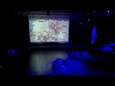 Kelly Cumberland, Iteration LN24, Light Night, Leeds, 2024 - Installation View