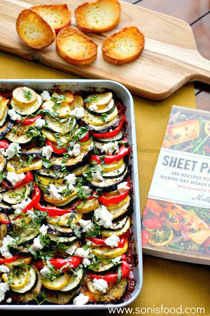 Hearty Ratatouille with Goat Cheese