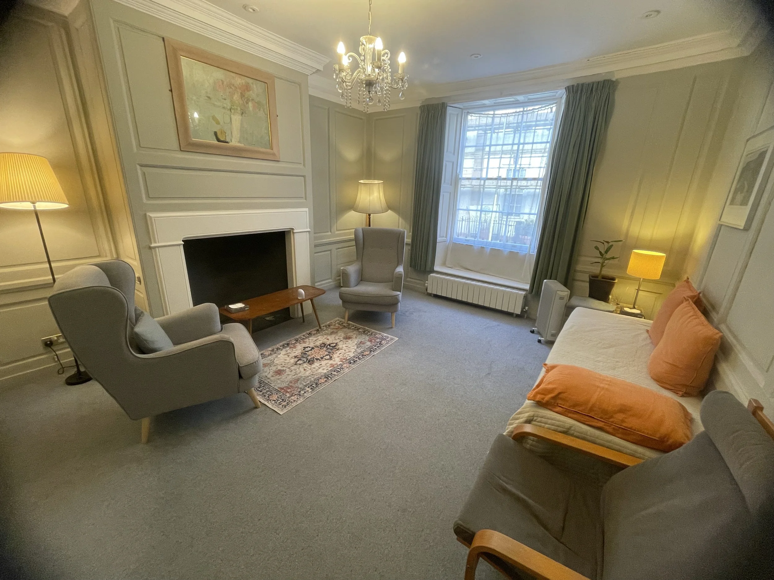 Therapy consulting room in central Bristol