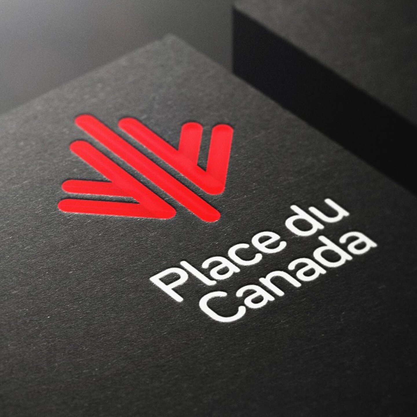 Brand identity and signage system for Place du Canada, Montr&eacute;al, QC.