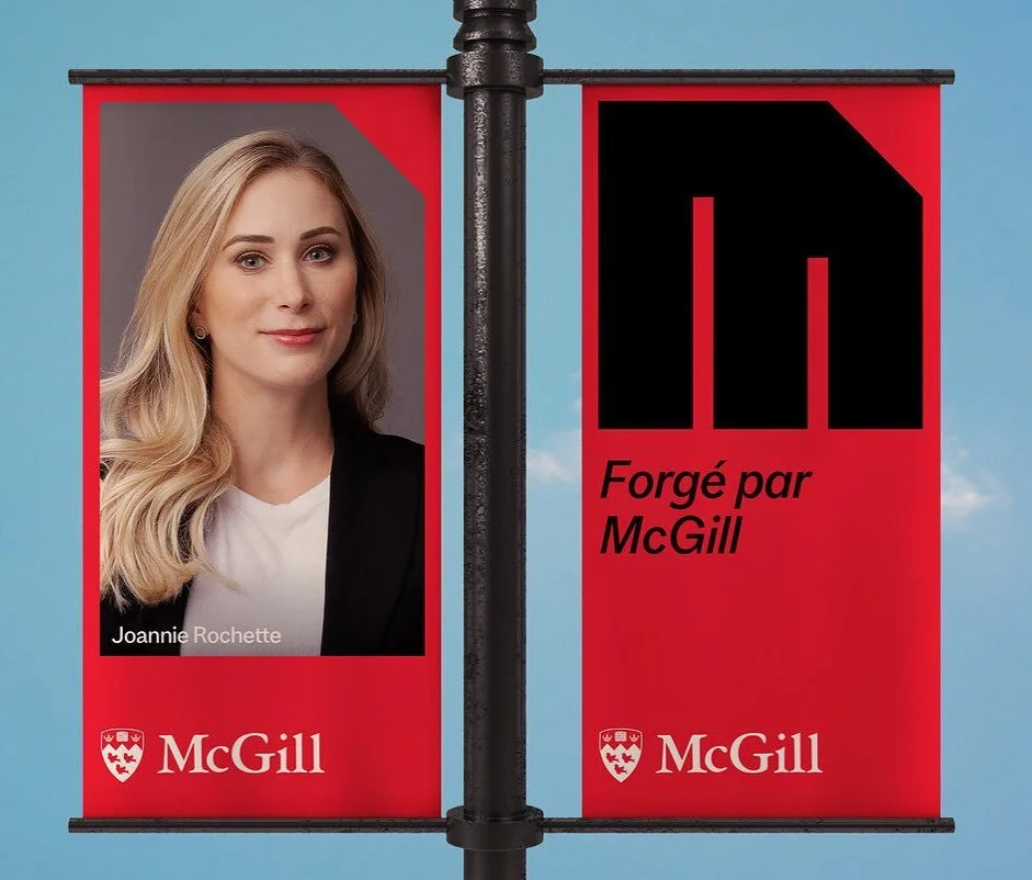 McGill Campaign for Our Third Century &mdash; Development of various printed pieces based on the brand strategy created by Sid Lee.