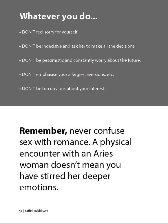 What Does Aries Mean Sexually