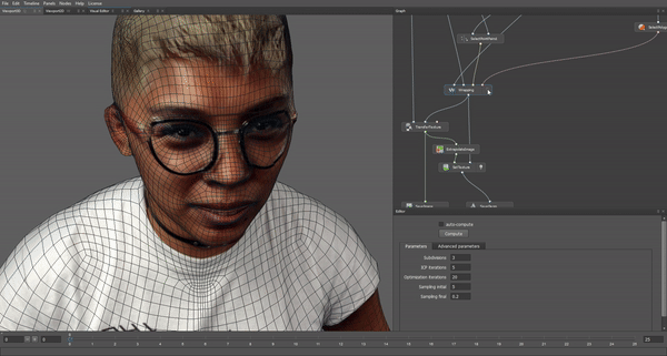 Morphing My 3D Scan in Wrap3