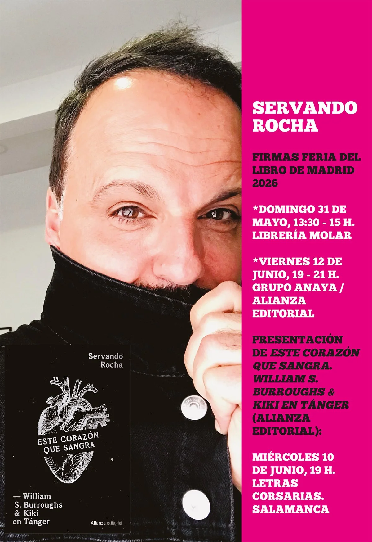 FIRMAS EN LA FLM 2026 Y ACTOS 