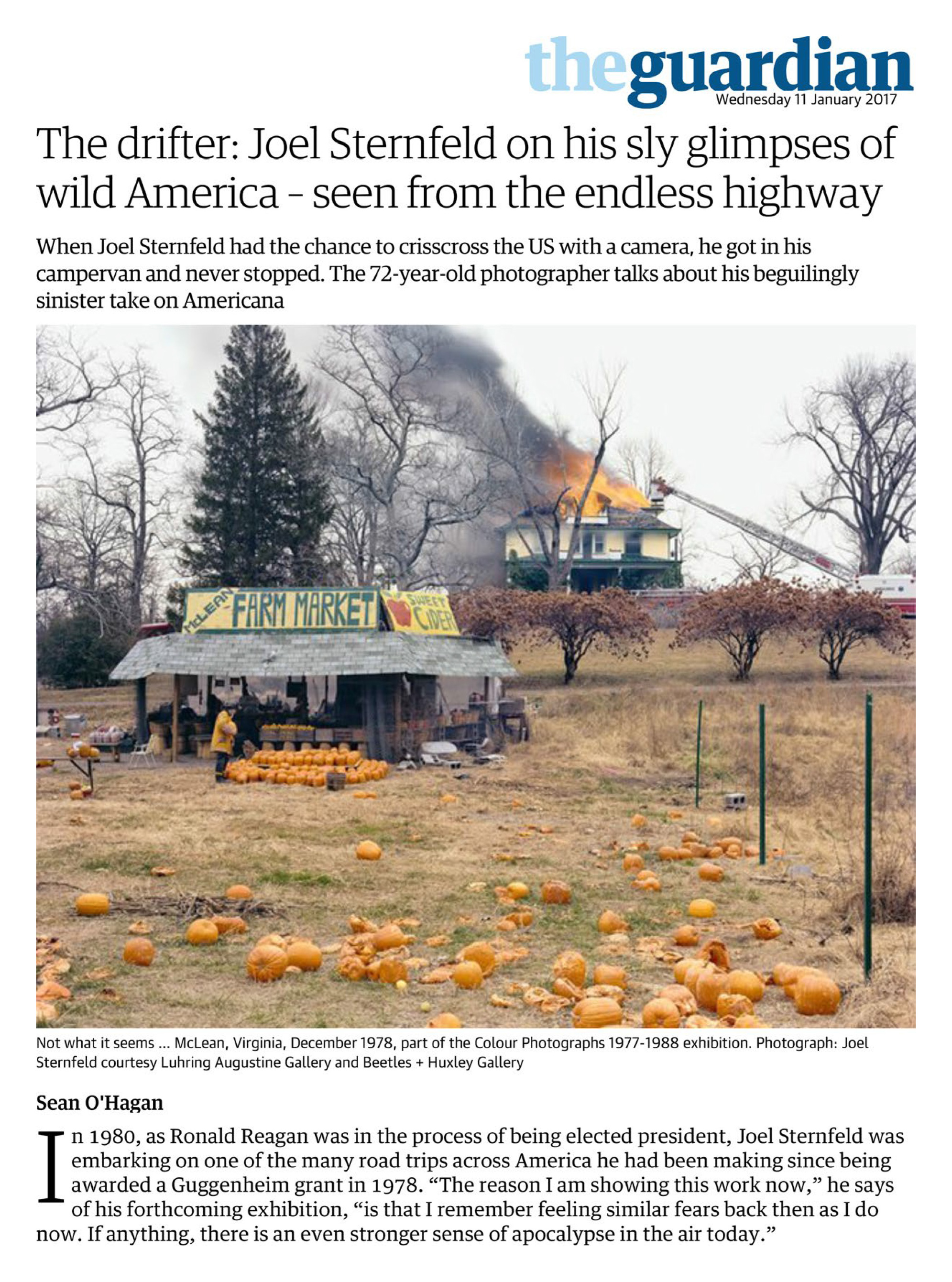 American Prospects | Joel Sternfeld | 1st Edition