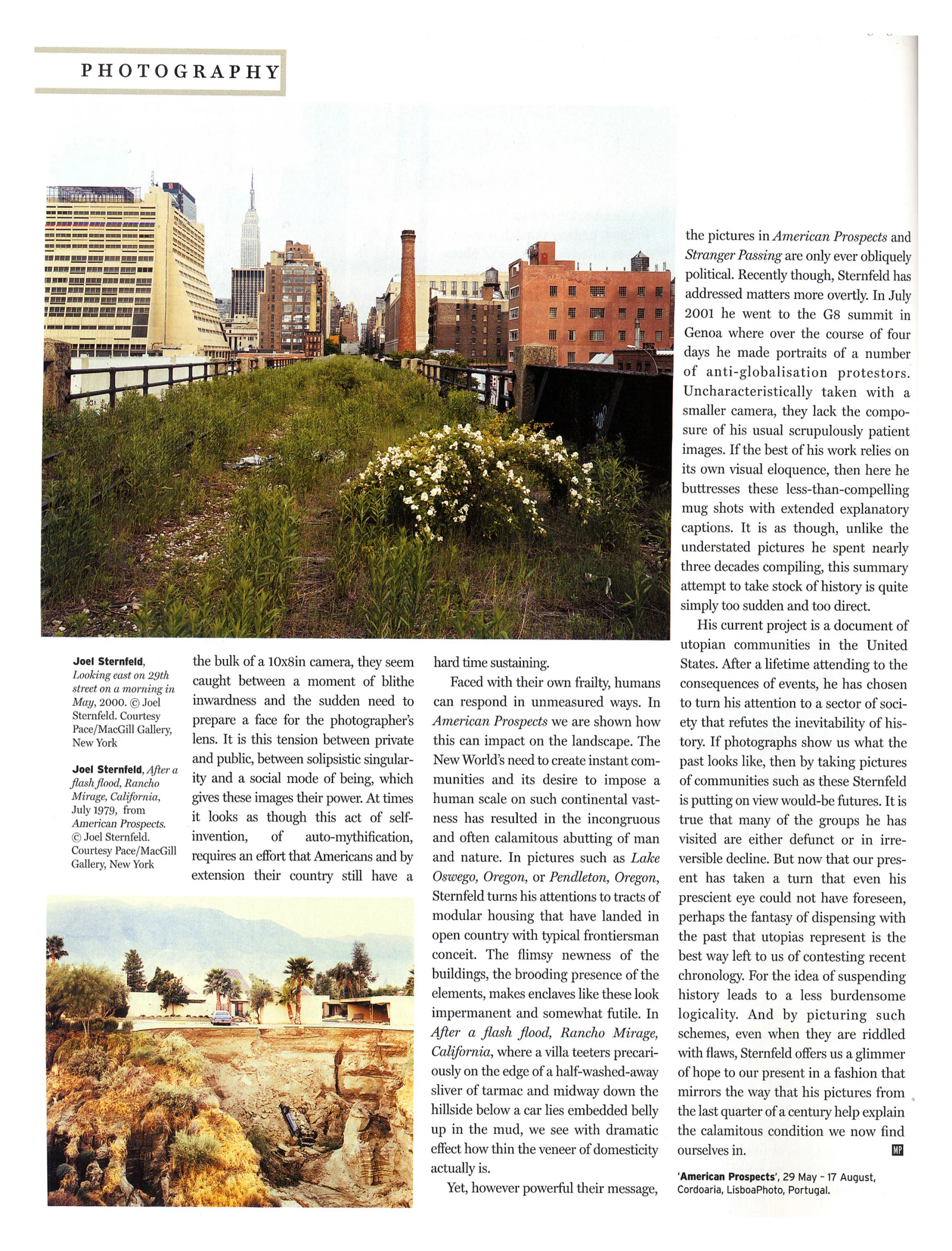 Joel Sternfeld ポスター Making the Past Present — Joel Sternfeld