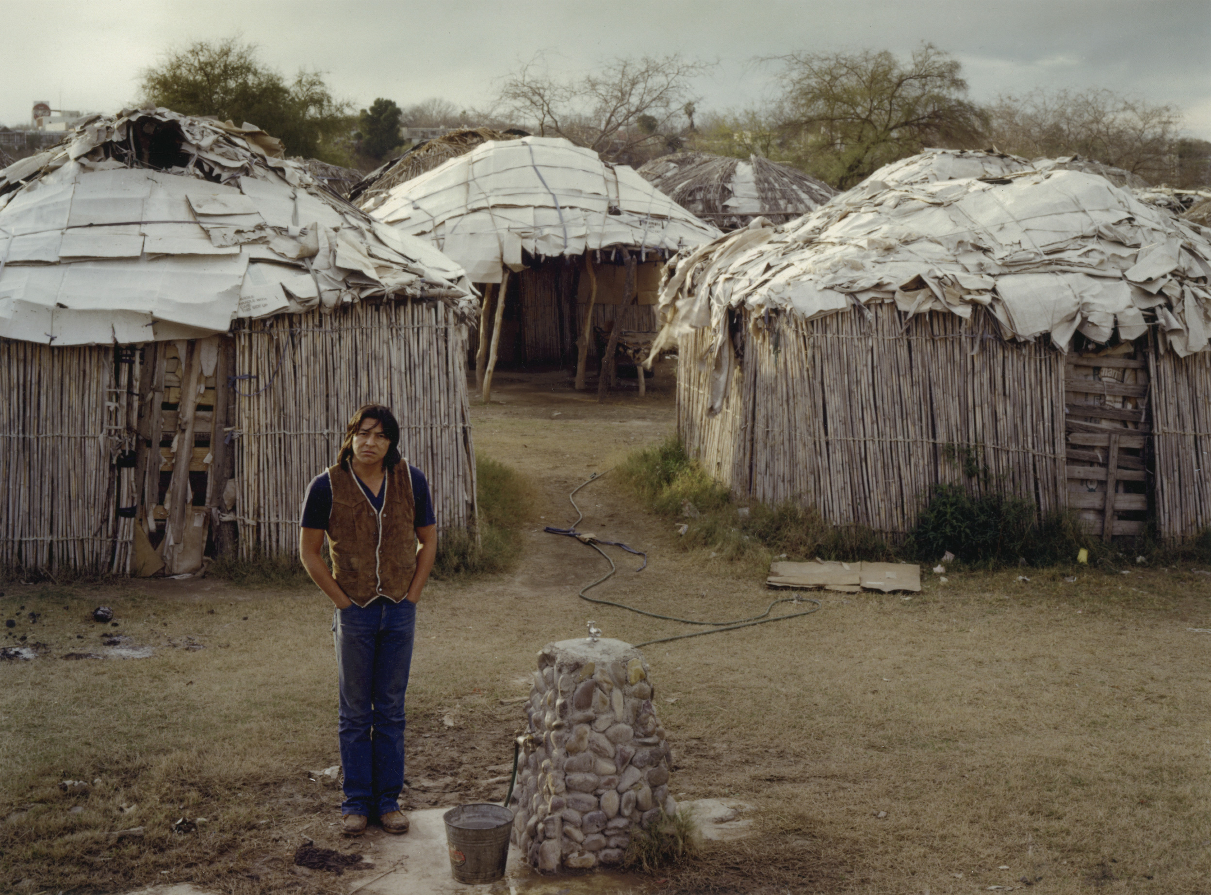 A Kickapoo Man in Eagle Pass, Texas,  January 1983