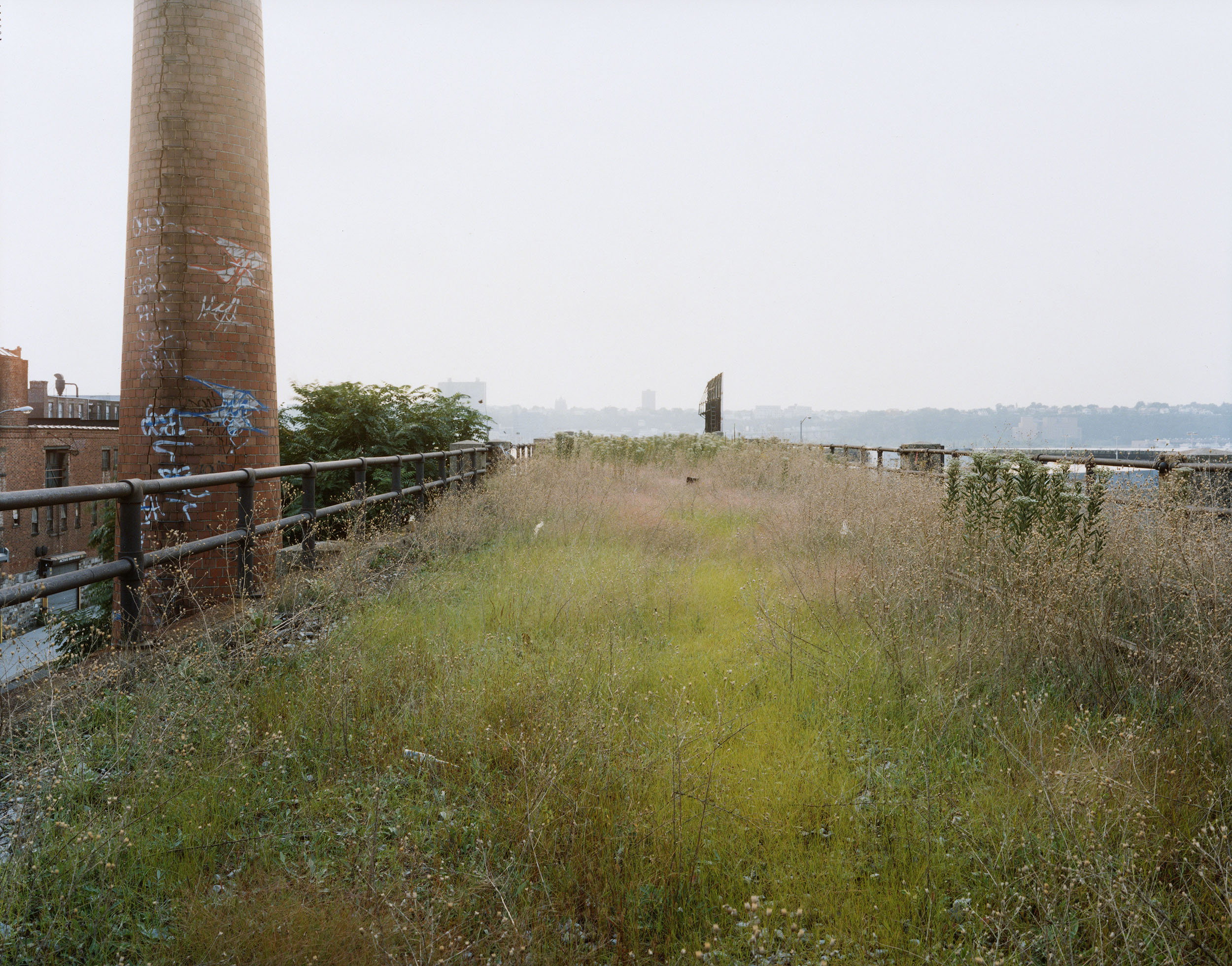 Looking West on 30th Street on a September Evening, 2000