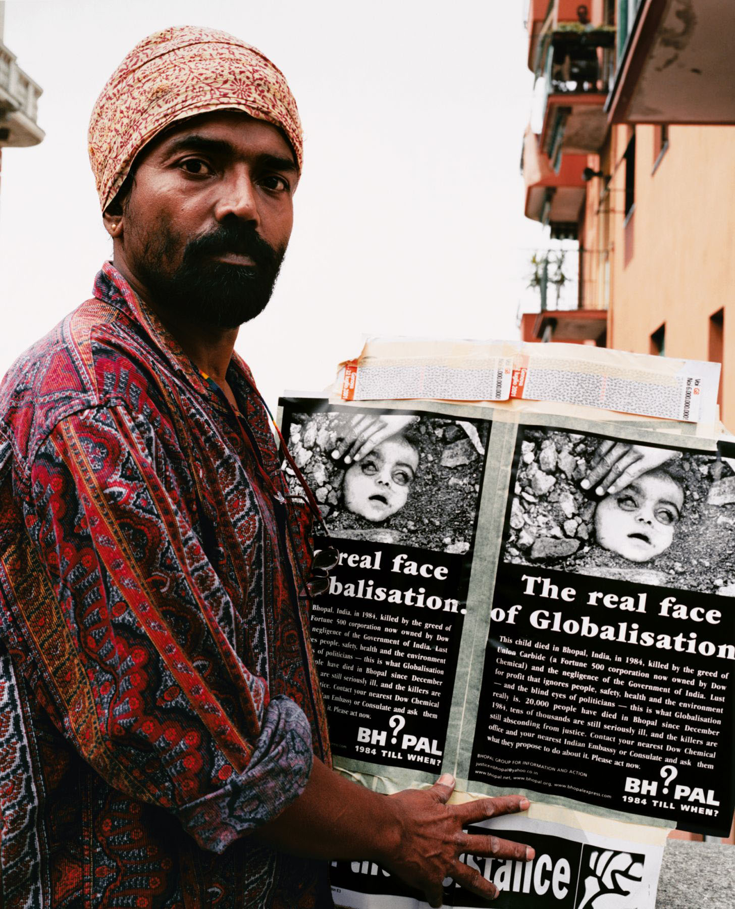 A Protester from Bhopal, India, 2001
