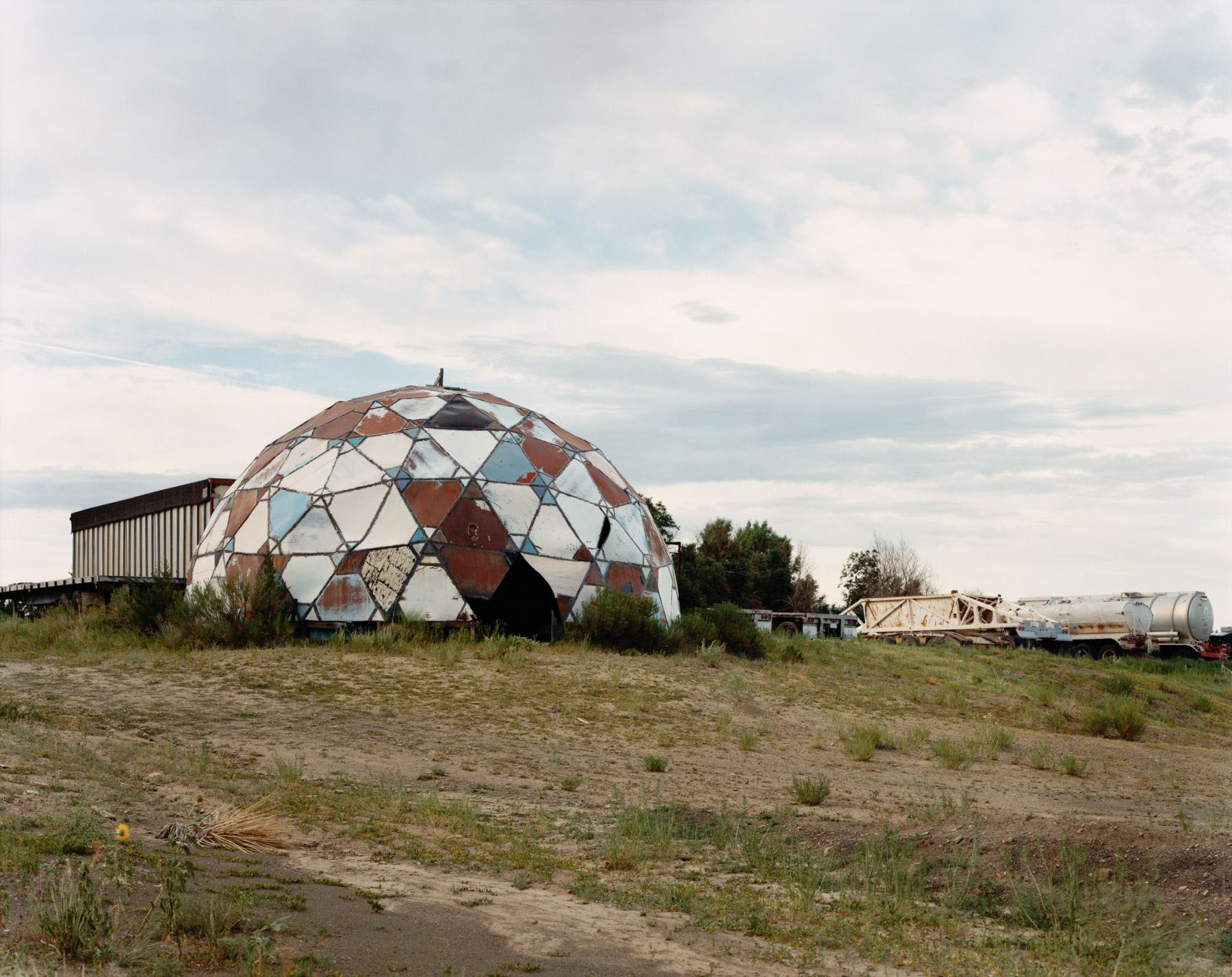 Runis of Drop City, Trinidad, Colorado, August 1995