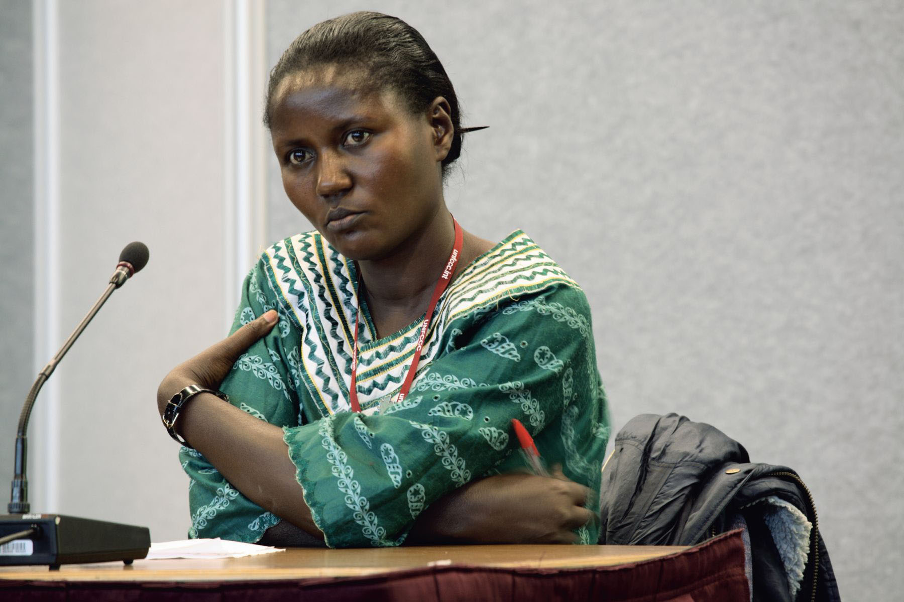 Beatrice Ahimbisibwe, educator and international carbon consultant, Bushenye, Uganda, 2005