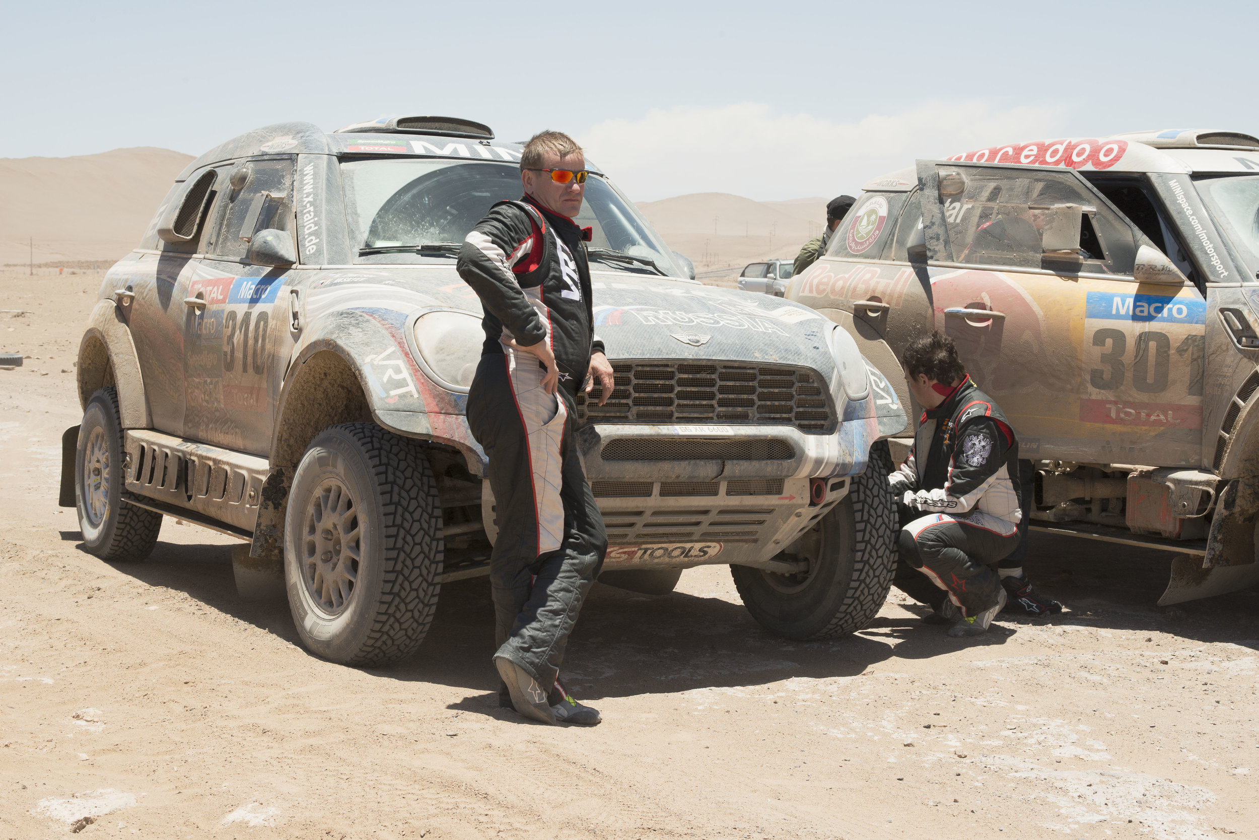 The Paris / Dakar Auto Rally, near Iquieque, Chile
