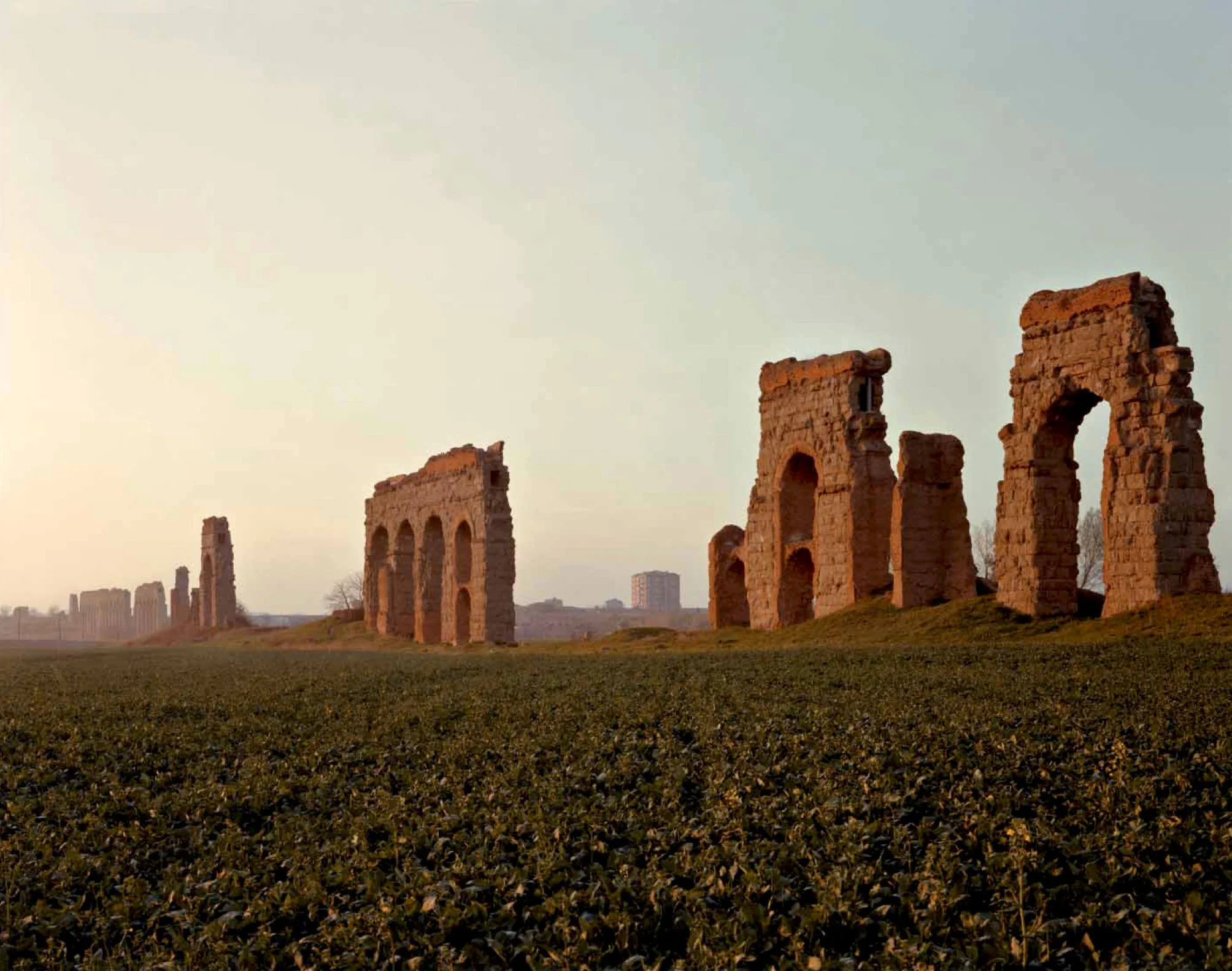 The Claudian Aqueduct, Rome, March 1989