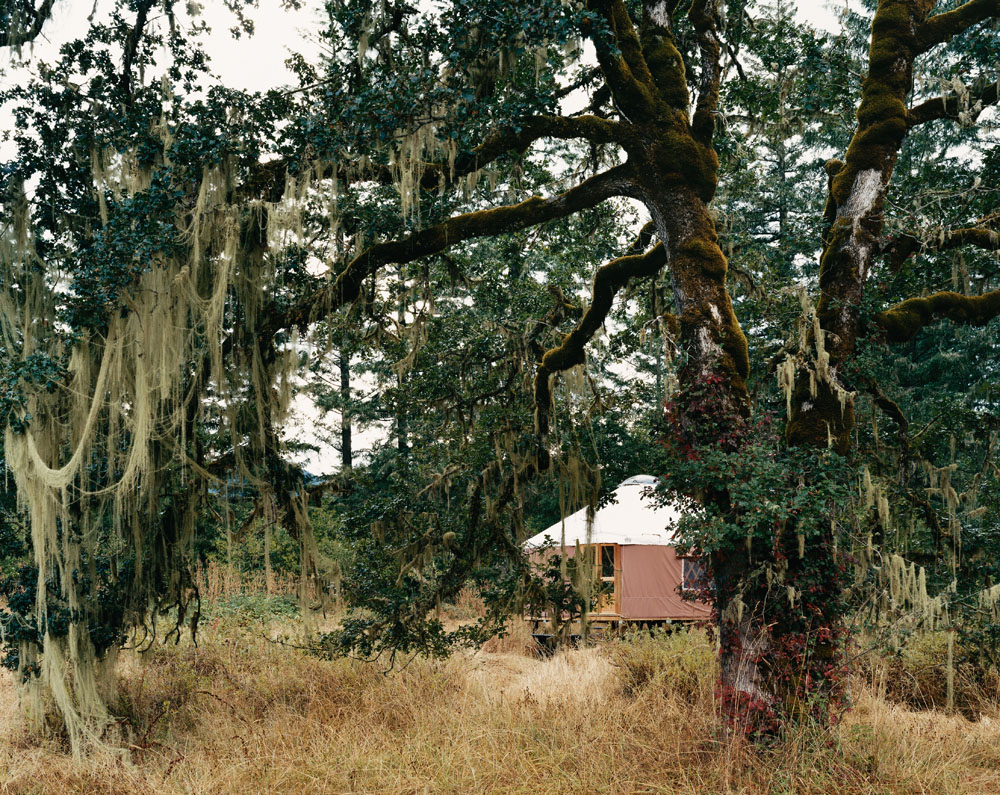 Lost Valley Education Center, Dexter, Oregon, April 2004.