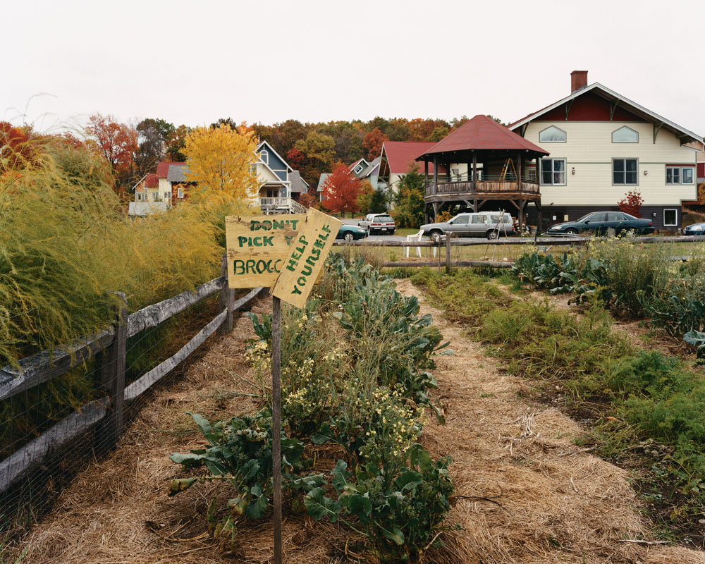 Pioneer Valley Cohousing, Amherst, Massachusetts, October 2004.