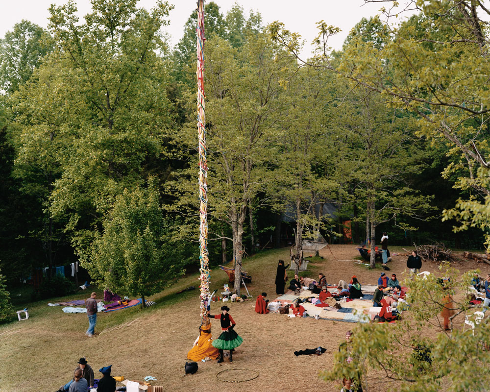 May Pole, Short Mountain Sanctuary, Liberty, Tennessee, May 2005.