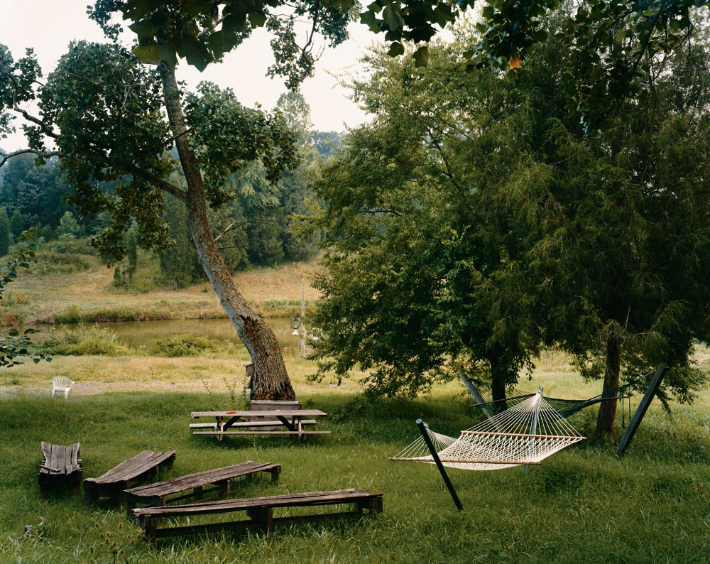 Twin Oaks, Louisa, Virginia, August 2000.