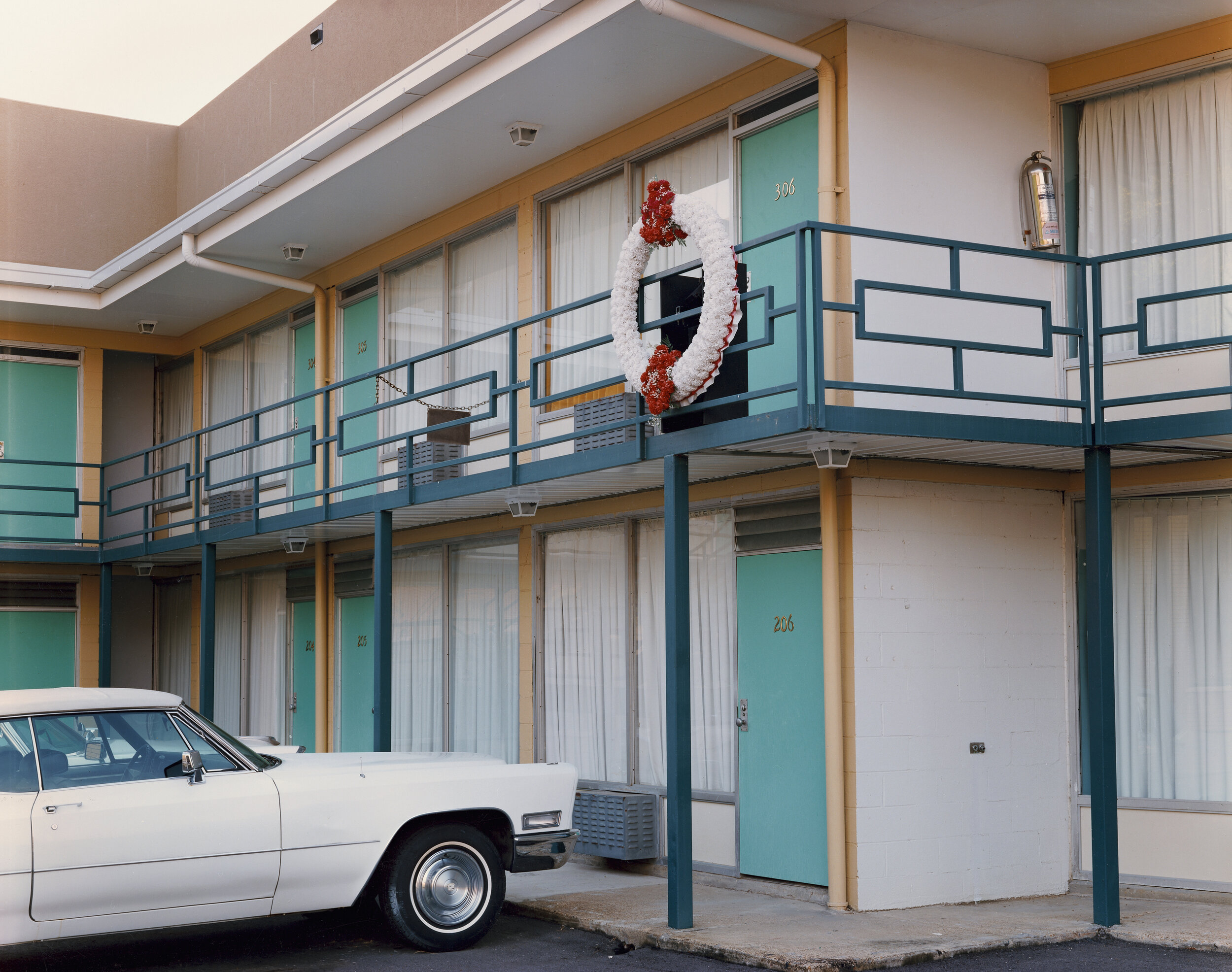 The National Civil Rights Museum, formerly the Lorraine Motel, 450 Mulberry Street, Memphis, Tennessee, August 1993