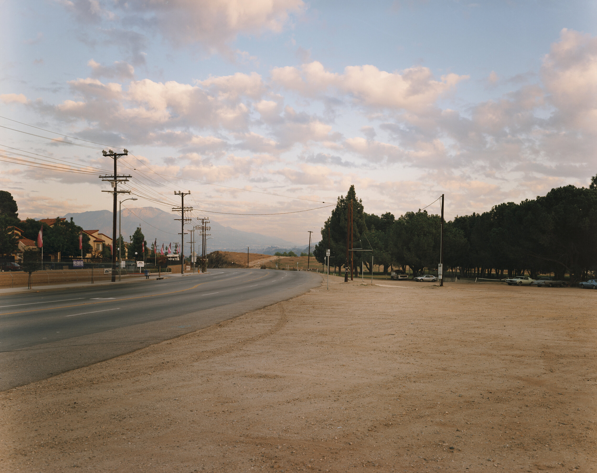 Across from 11777 Foothill Boulevard, Lake View Terrace, Los Angeles, California, November 1993