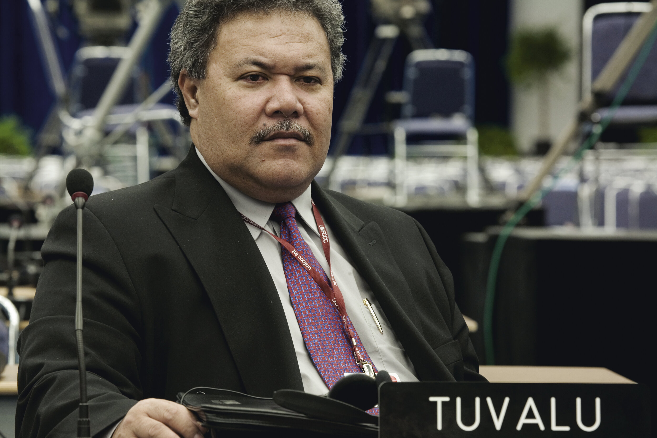 Enele S. Sopoaga, Ambassador, Permanent Mission of Tuvalu to the United Nations