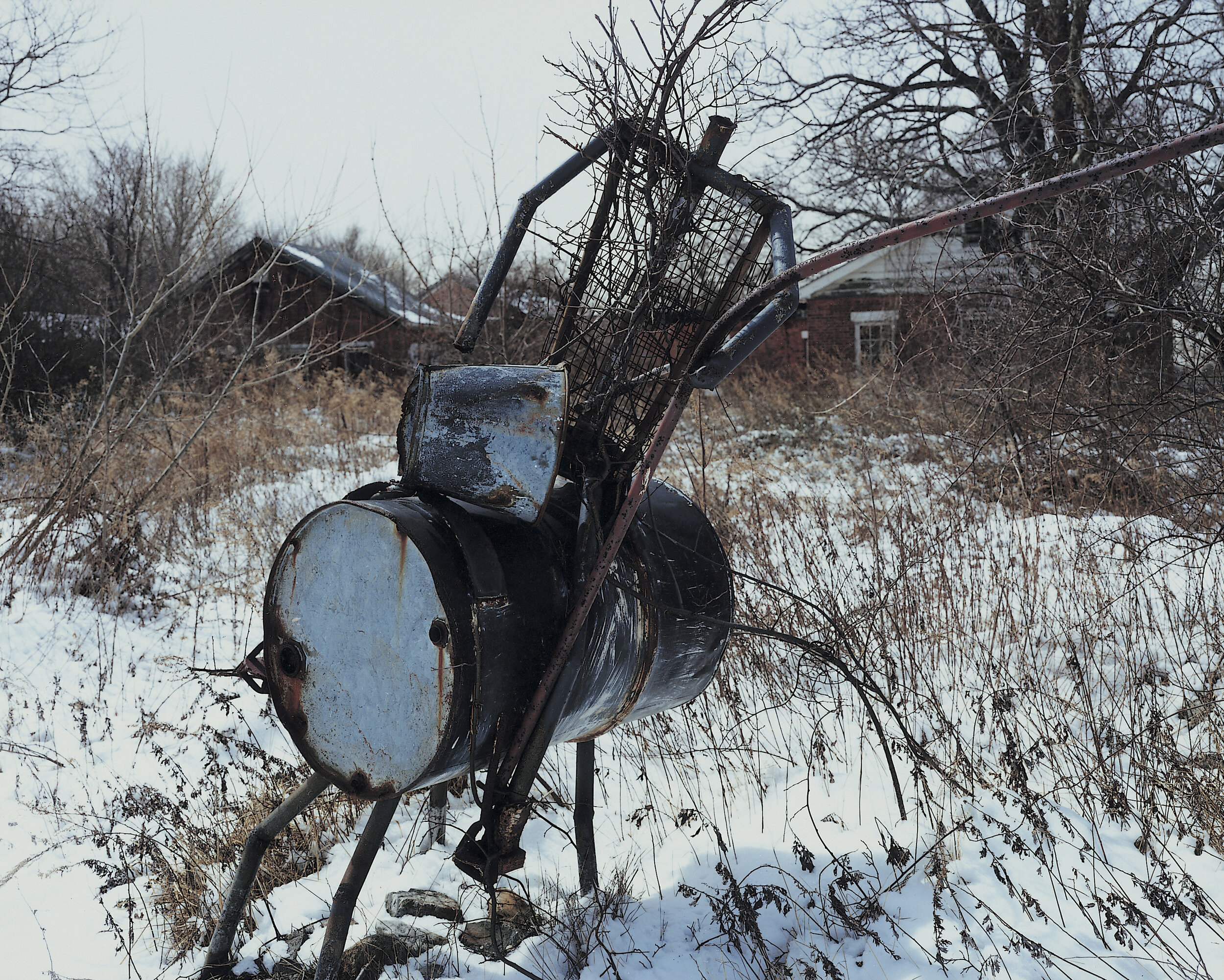 A statue made during the Phoenix House period, February 1992