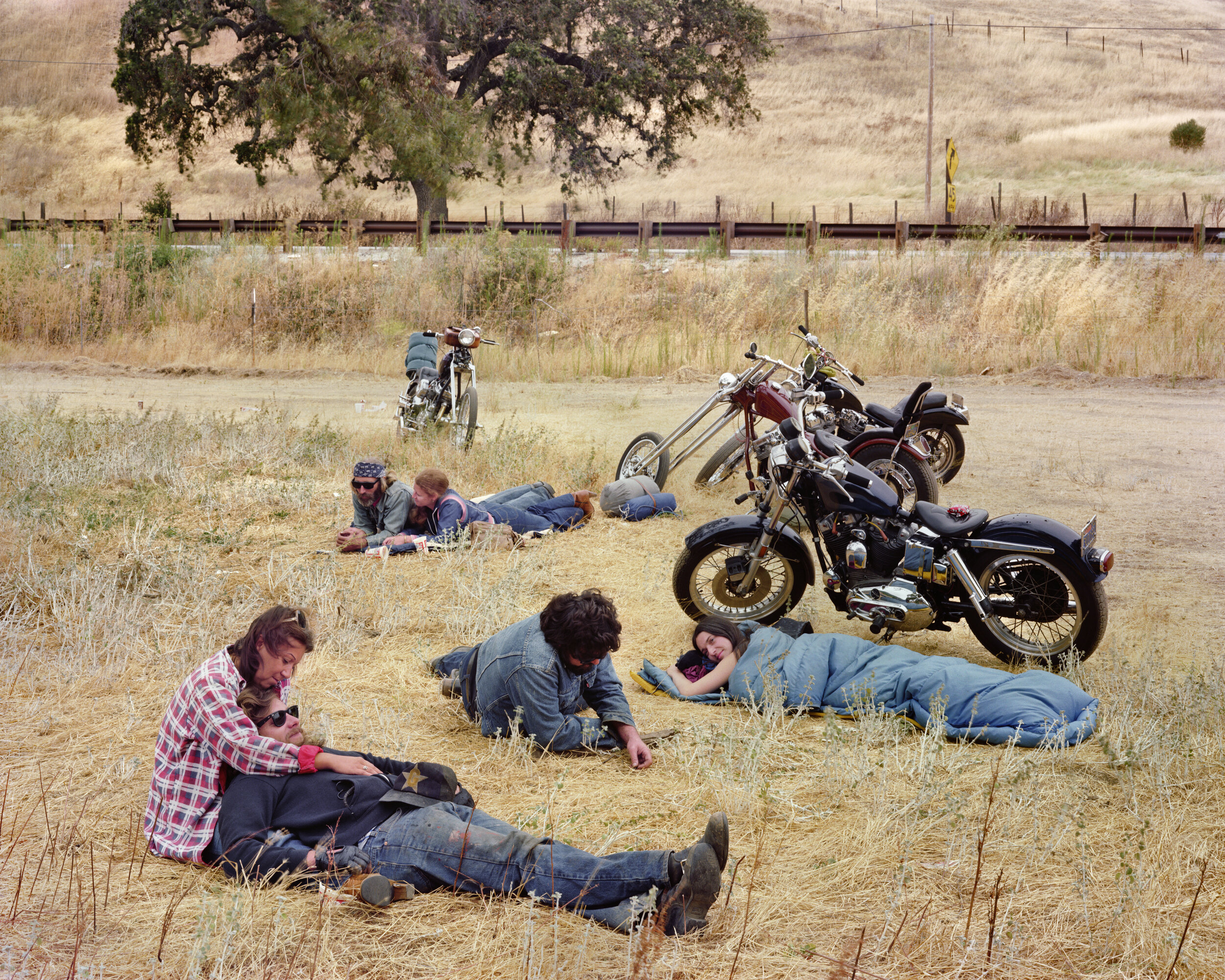 Motorcyclists, California, March 1988