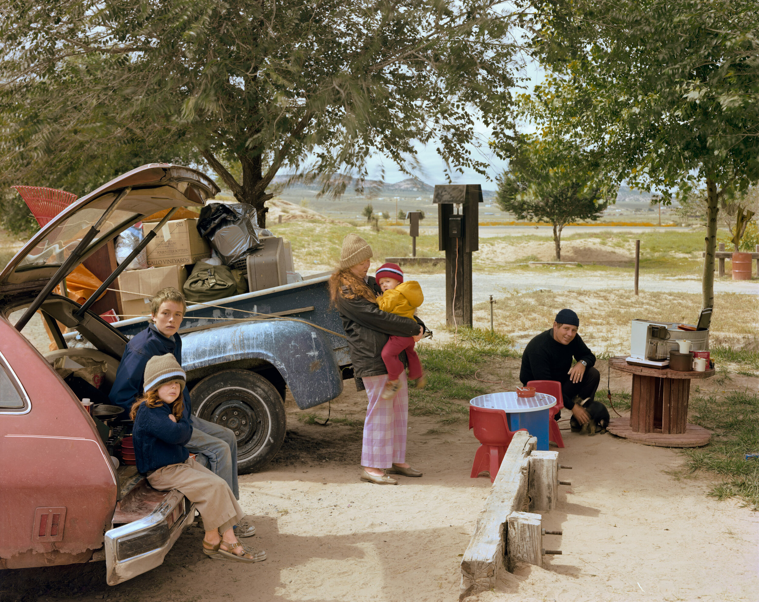 Red Rock State Campgound, Gallup, New Mexico, September 1982