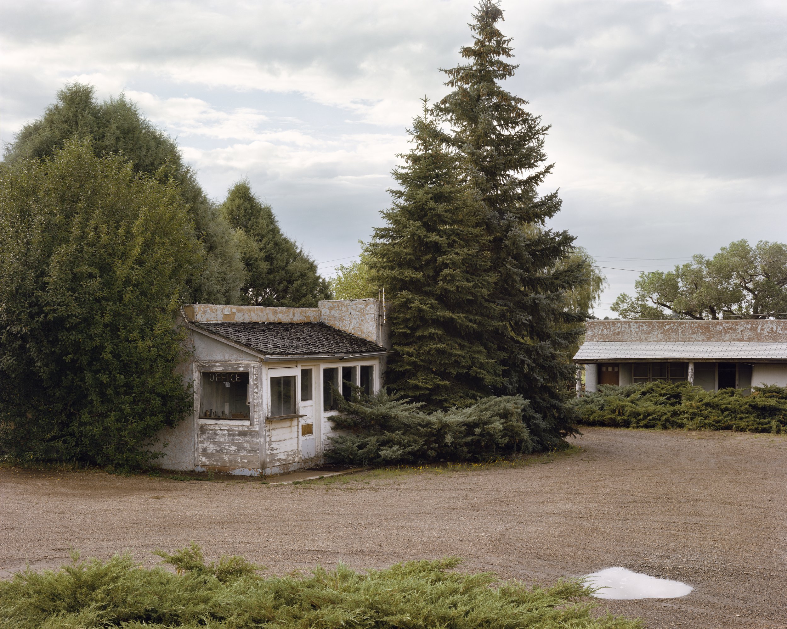 Abandoned Motel, Location Unknown, Date Unknown