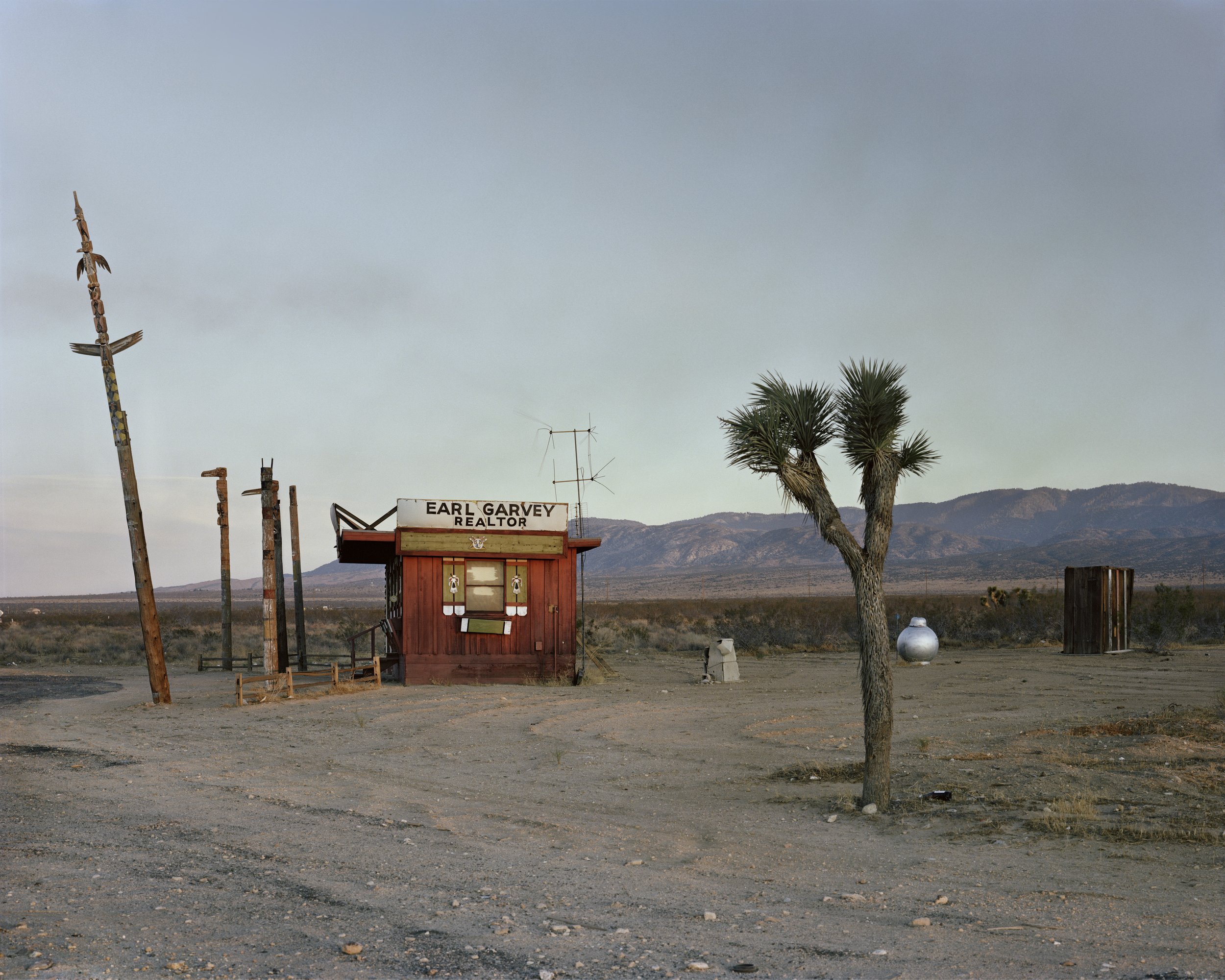 Earl Garvey Realtor, The Mojave Desert, California, July 1979