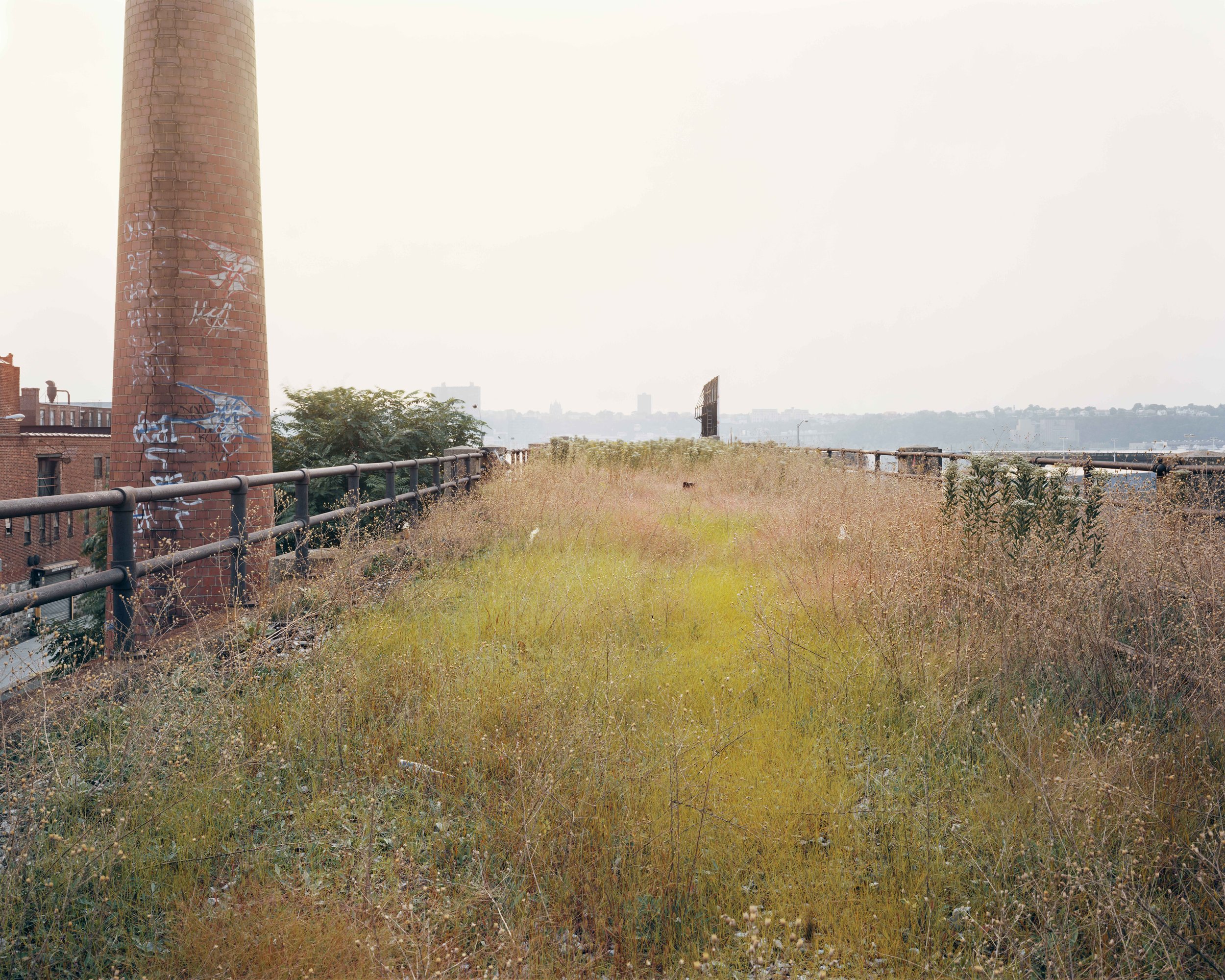 Looking West on 30th Street on a September Evening, 2000