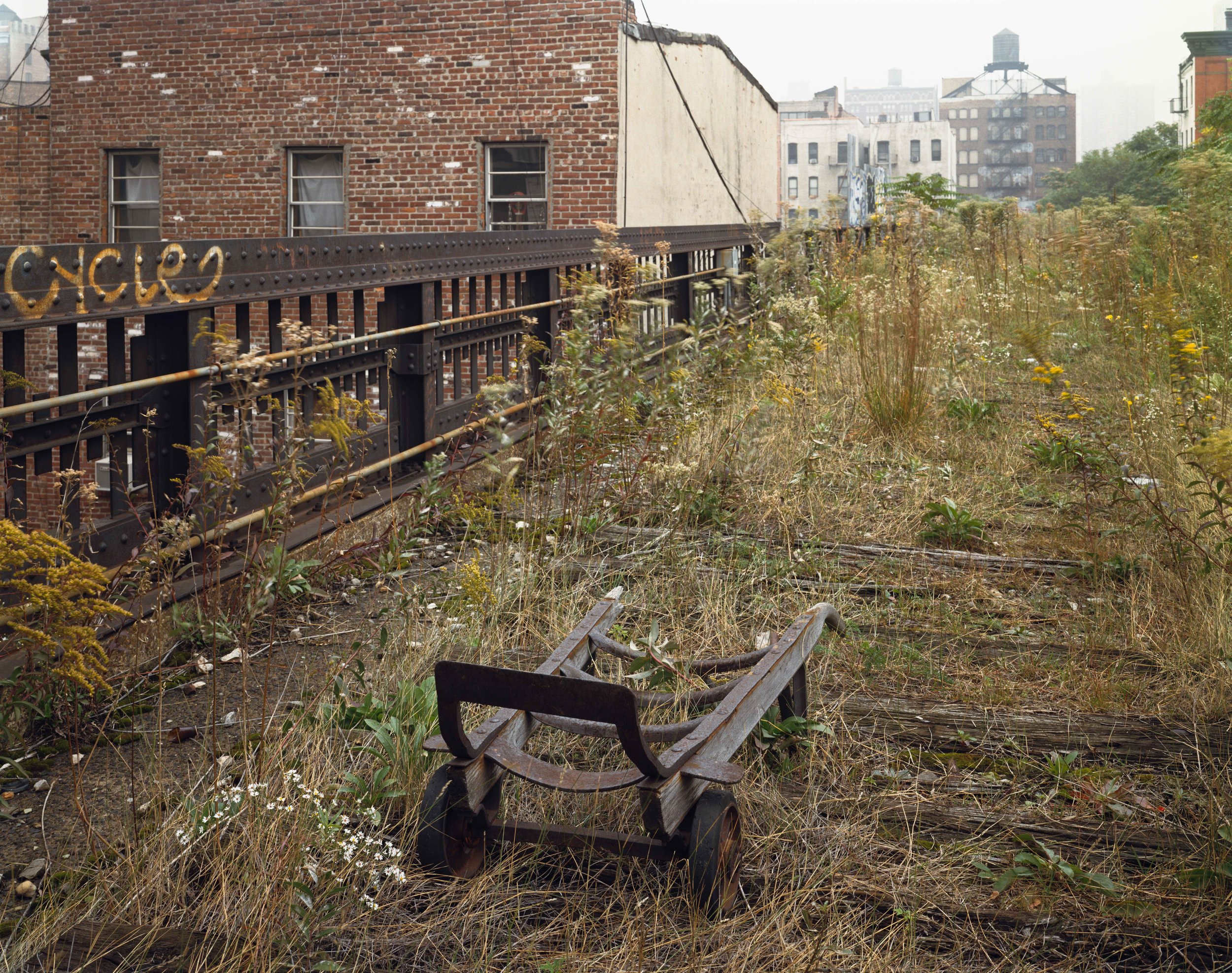 A Railroad Porter's Hand Trolley, November 2001