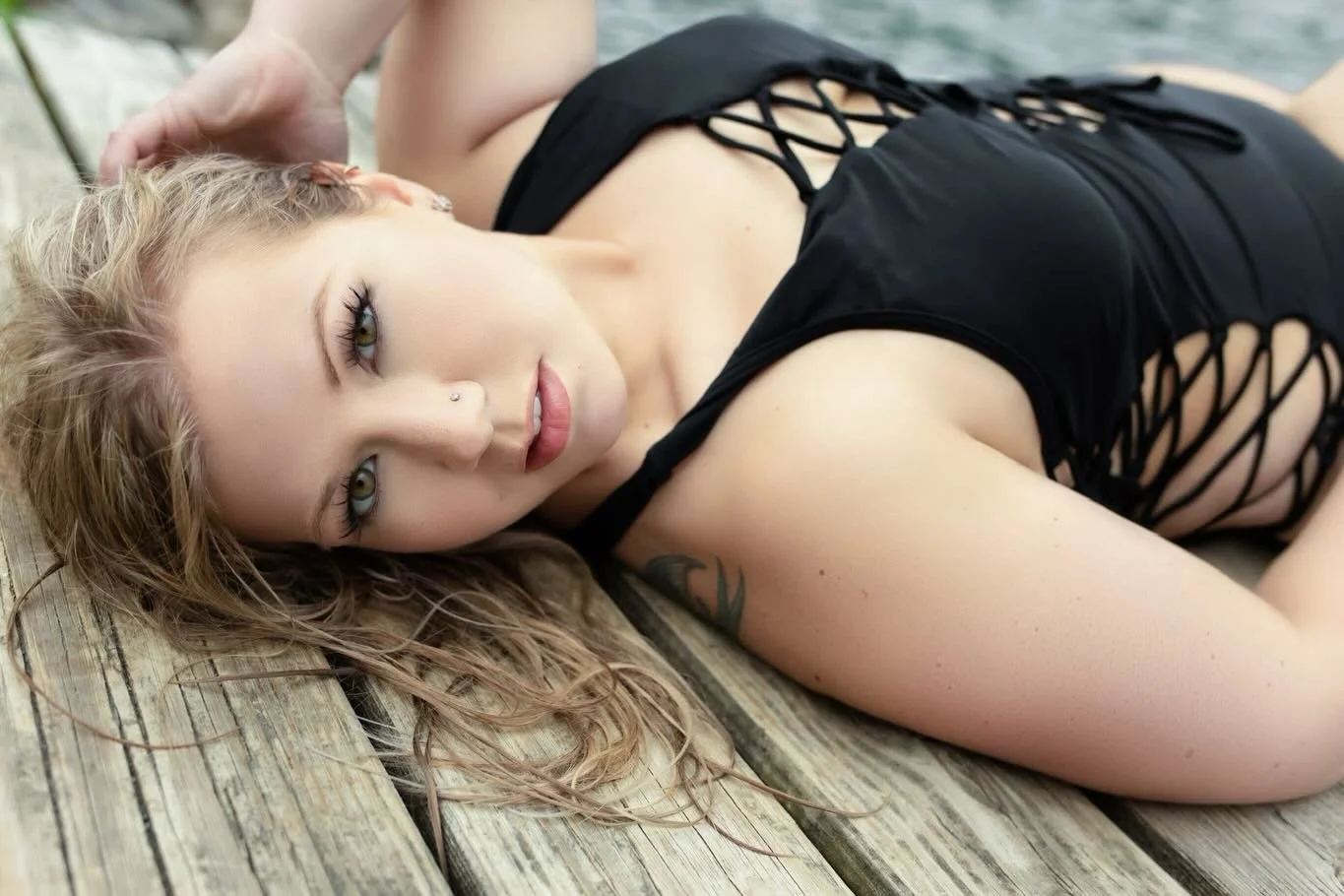 Outdoor Boudoir Cheat Lake!!

I was at the lake this evening for some fun walking times with my puppy, so of course I had to swing by the beach area to check conditions for possible lake times this season! 

The last few years the water levels have g