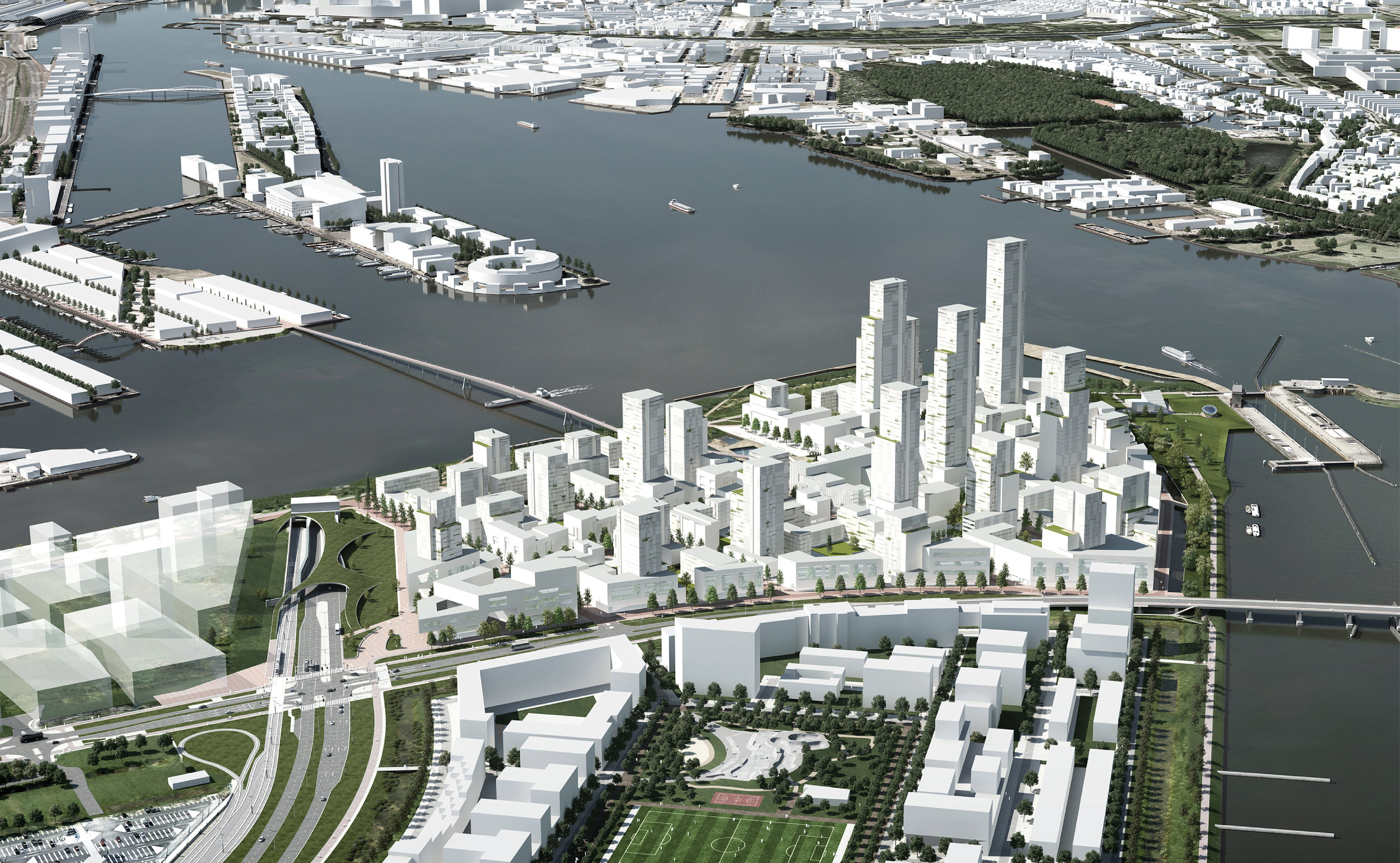 Vertical City Research Sluisbuurt | Amsterdam, Netherlands | Burton Hamfelt UA