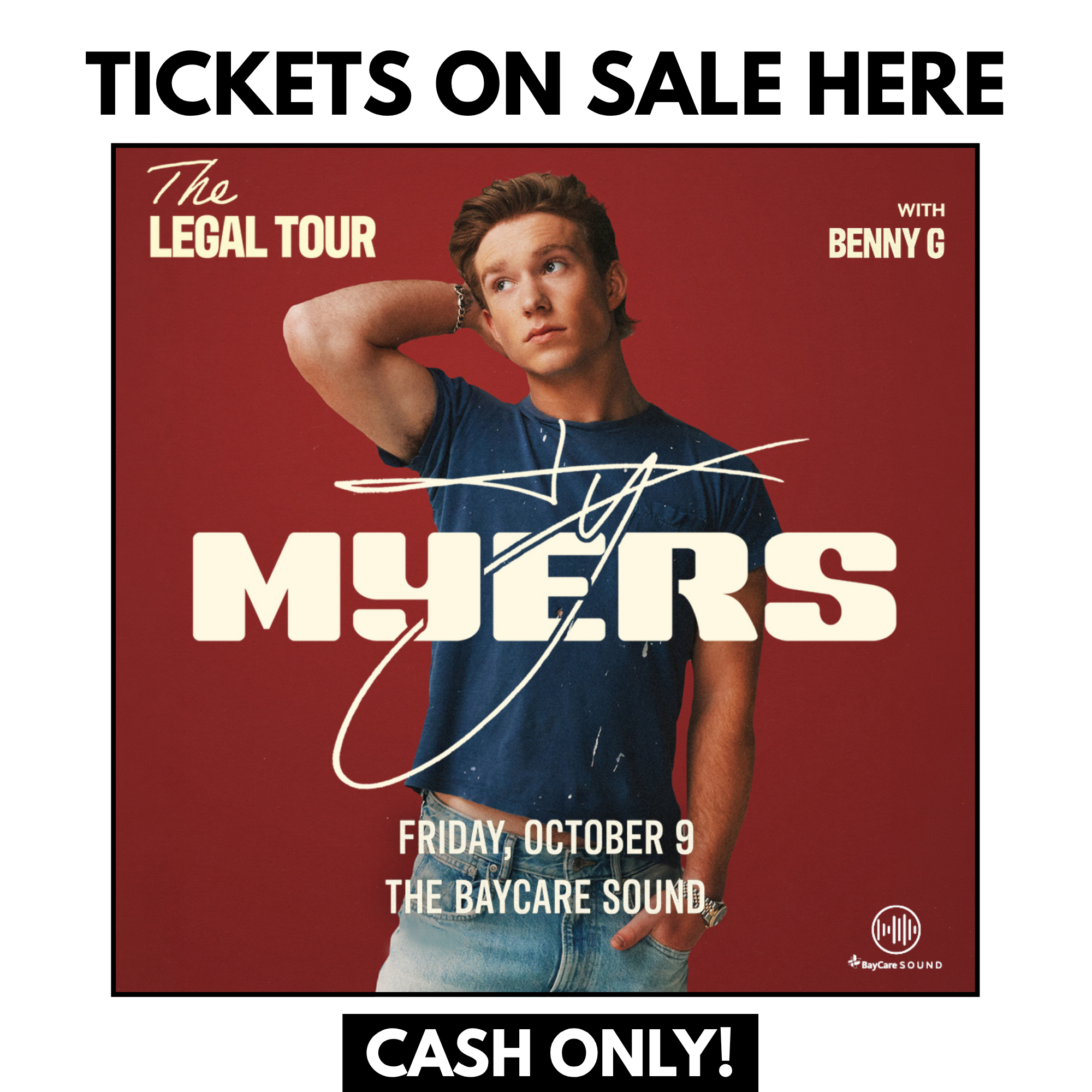 Ty Myers Tickets at Daddy Kool Records.png