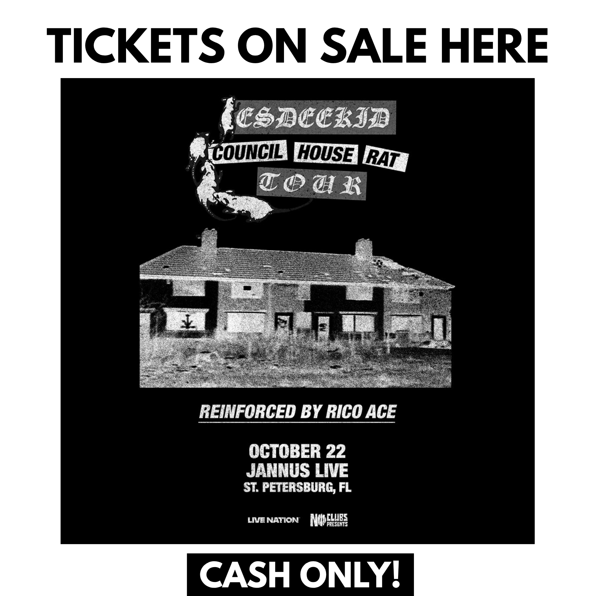 ESDEEKID TICKETS ON SALE AT DADDY KOOL RECORDS.png