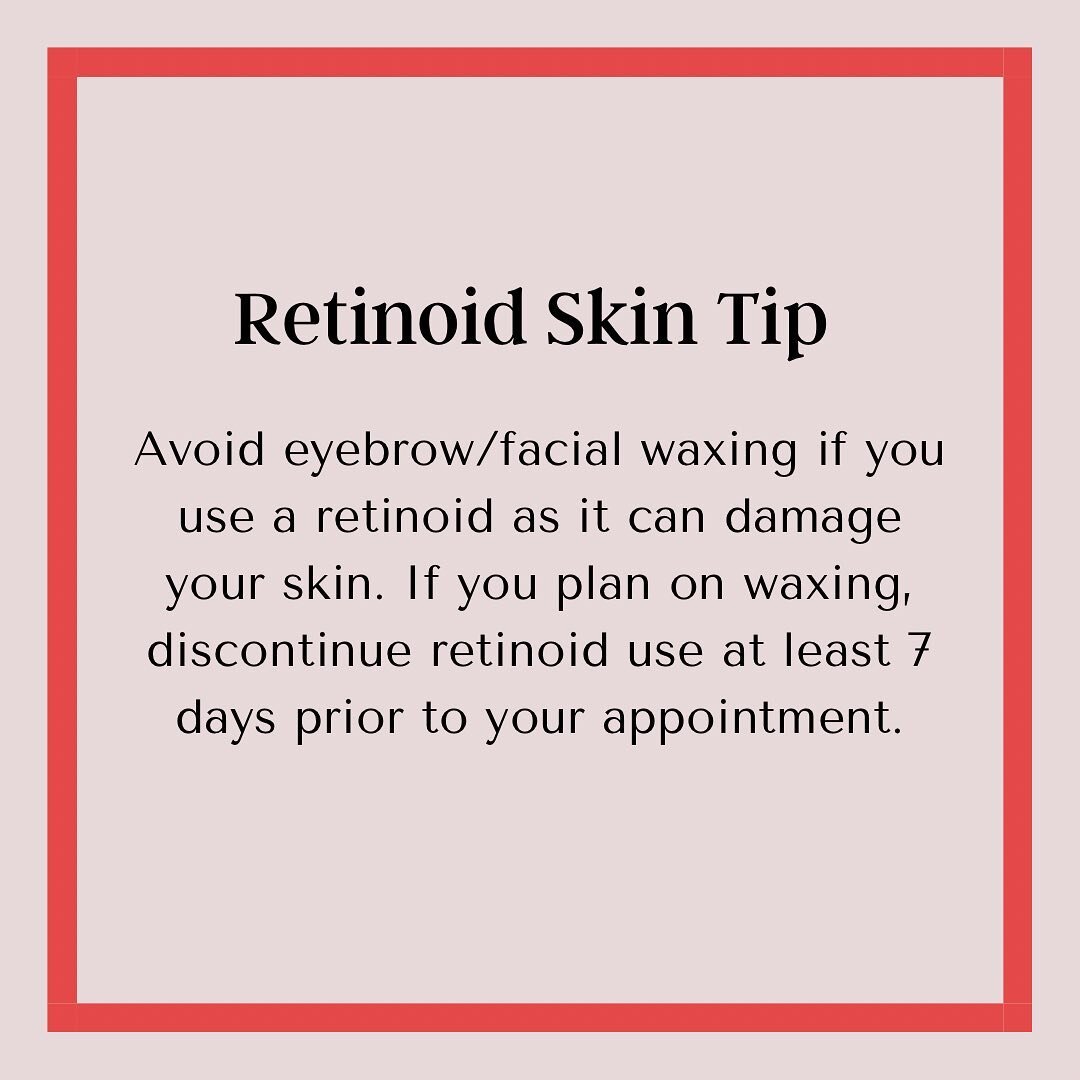 Be a responsible retinioid user ☺️