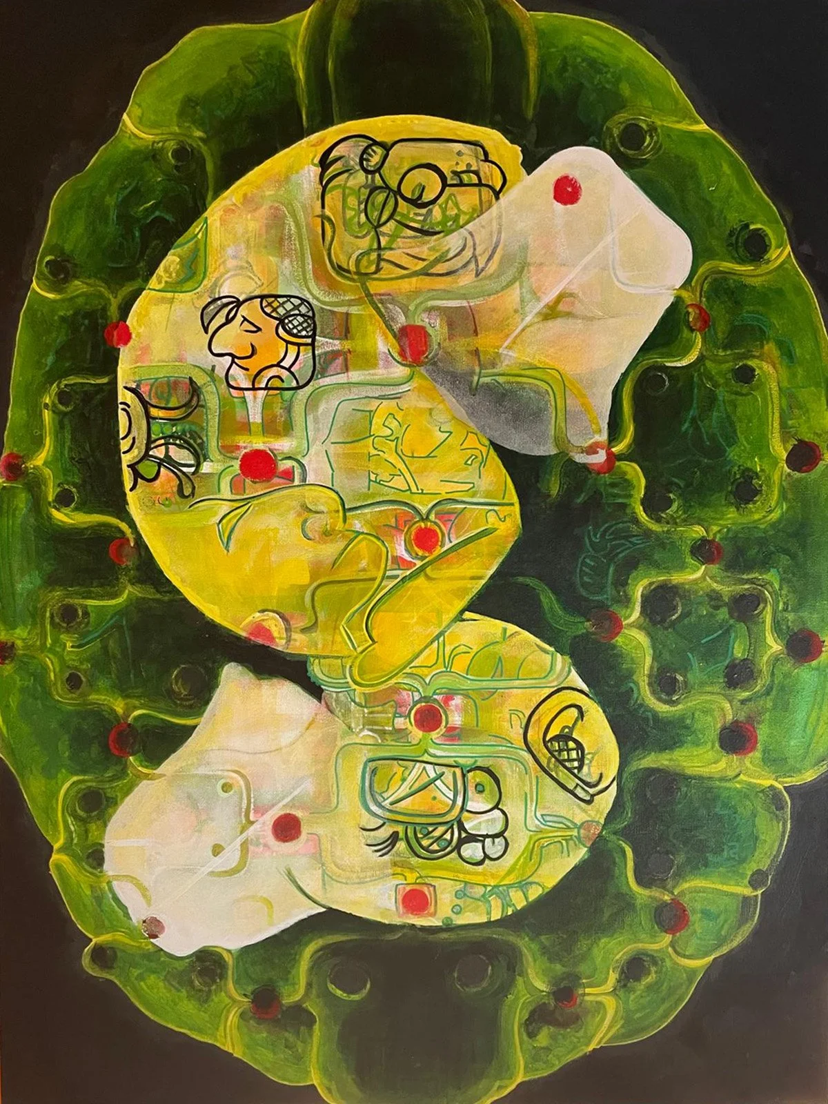 Maize_God_Emerging_From_The_World_Turtle_36x48_2026.jpg