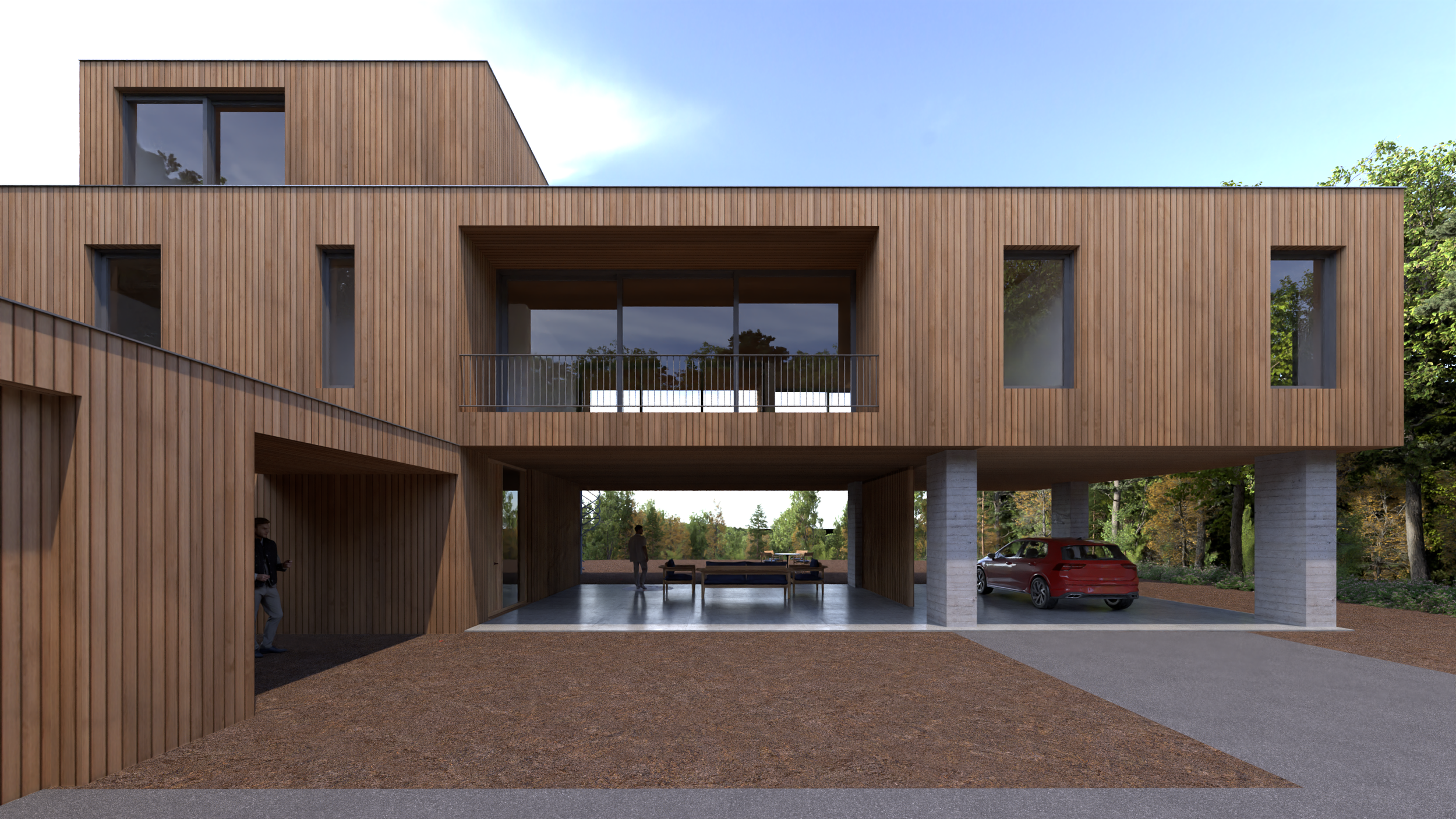 Blejer Architecture Hudson Valley Upstate Custom Home Modern Architecture Kitchen Wood Nature Kerhonkson House 17.png