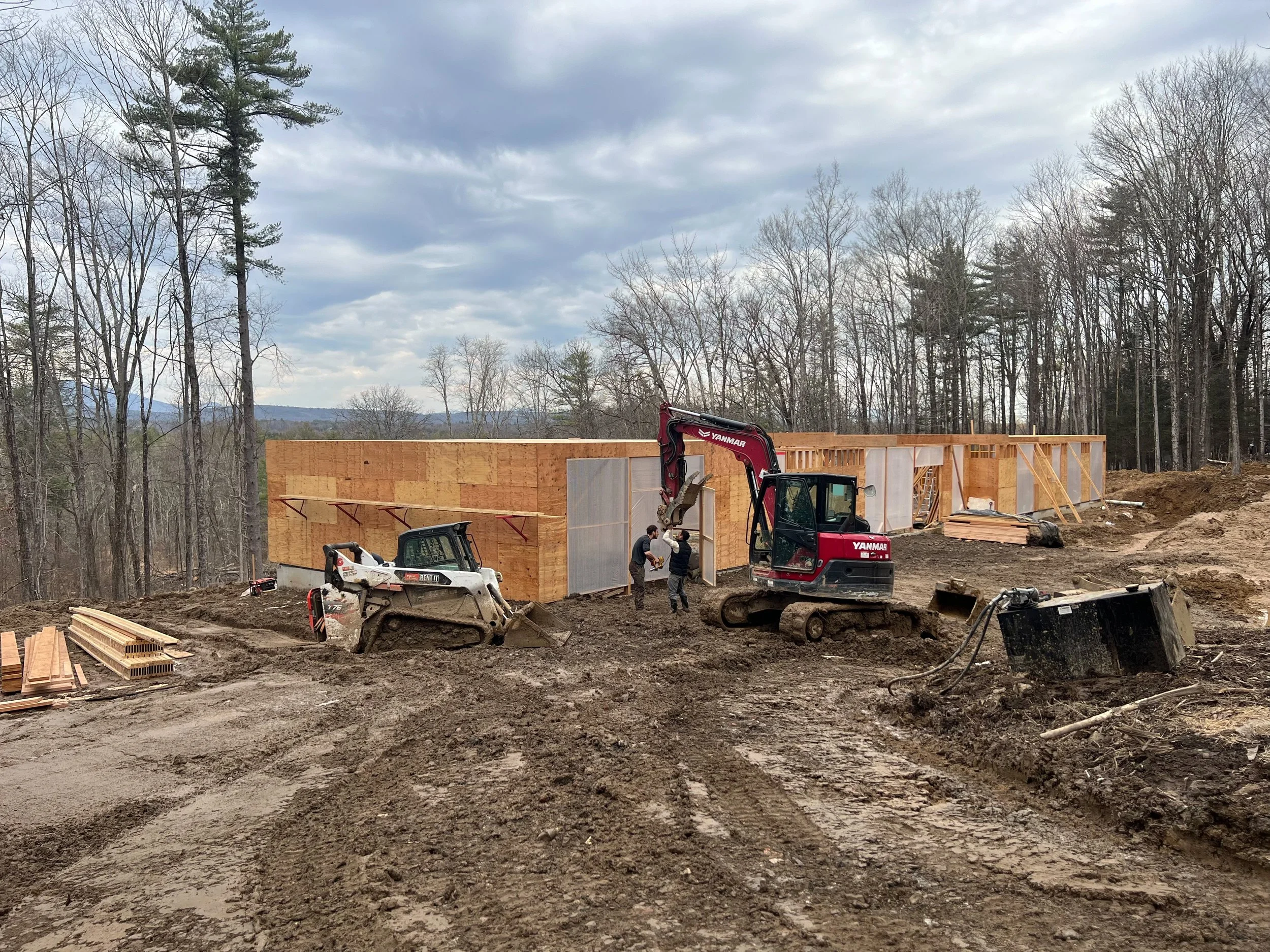 Blejer Architecture Hudson Valley Upstate Custom Home Modern Architecture Kitchen Wood Nature Kerhonkson House 11.jpg