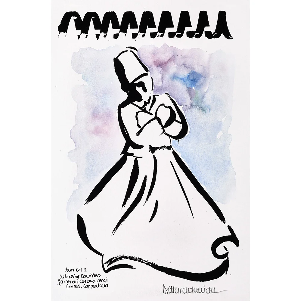 Twirling Dervish II, Turkey