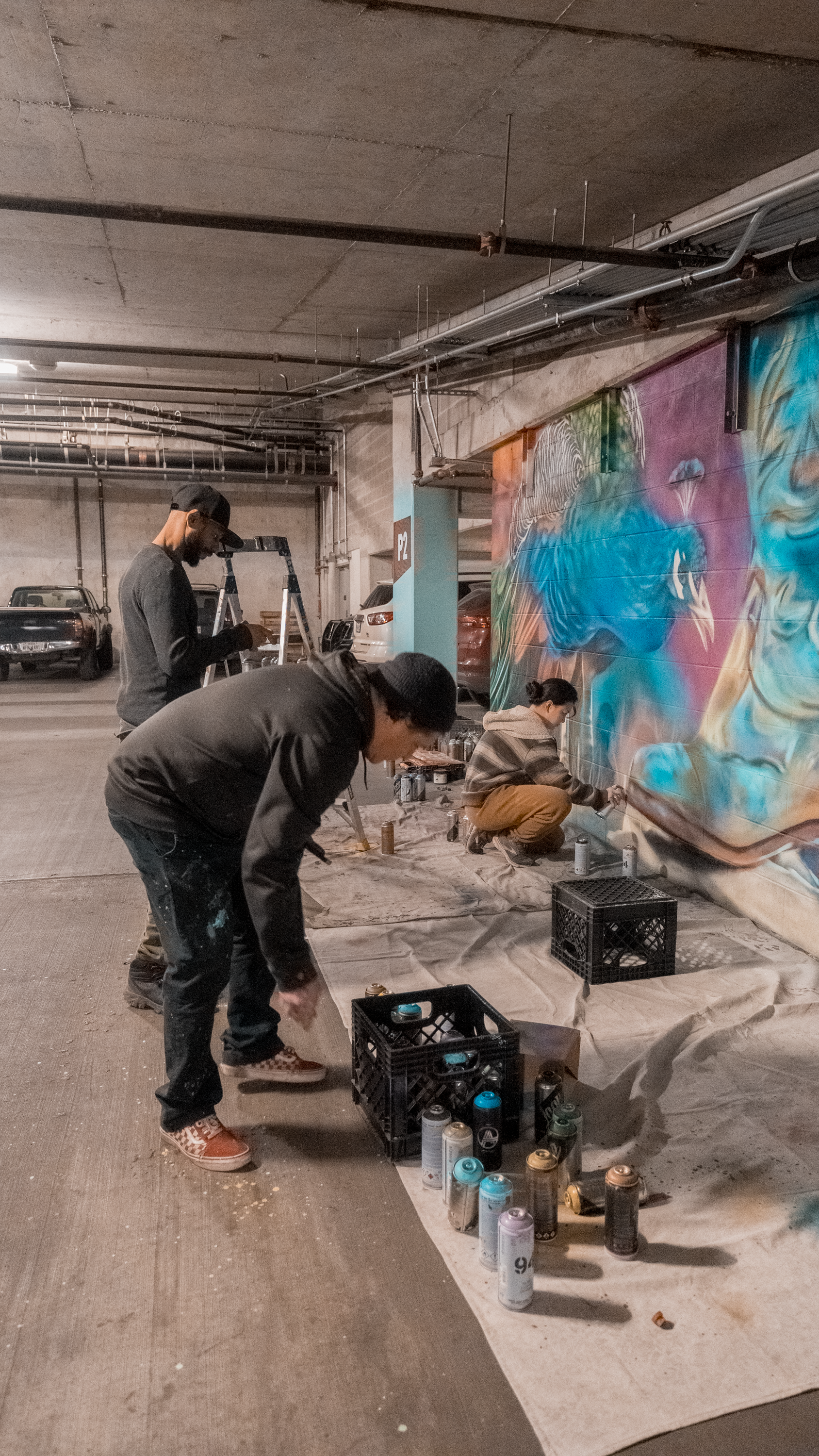 Music Lane - Candy Kou - Peacock-Boots Mural-7.png